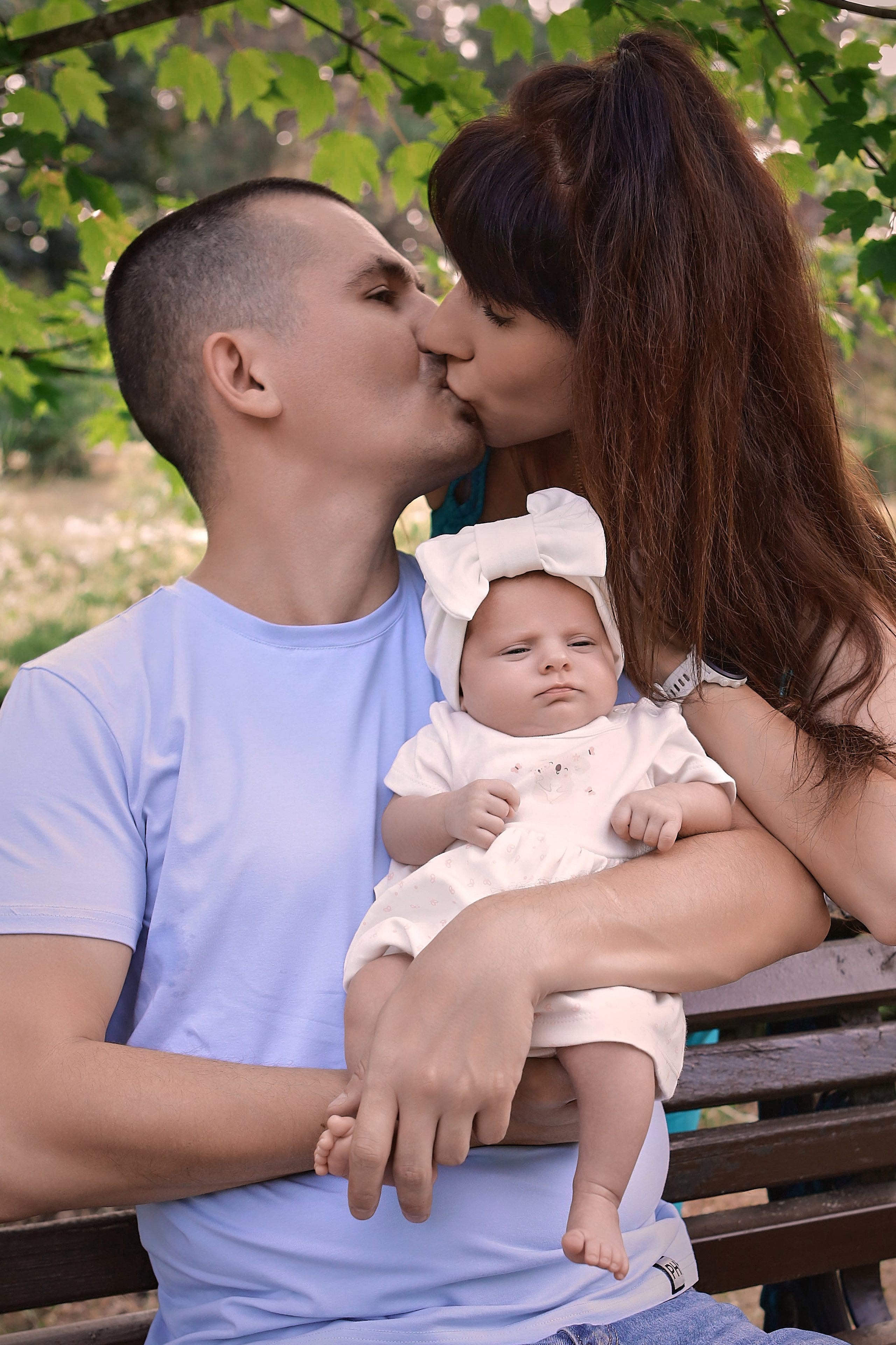 Семейная фотосессия с малышкой. Семейный и свадебный фотограф в Краснодаре Михеева Светлана