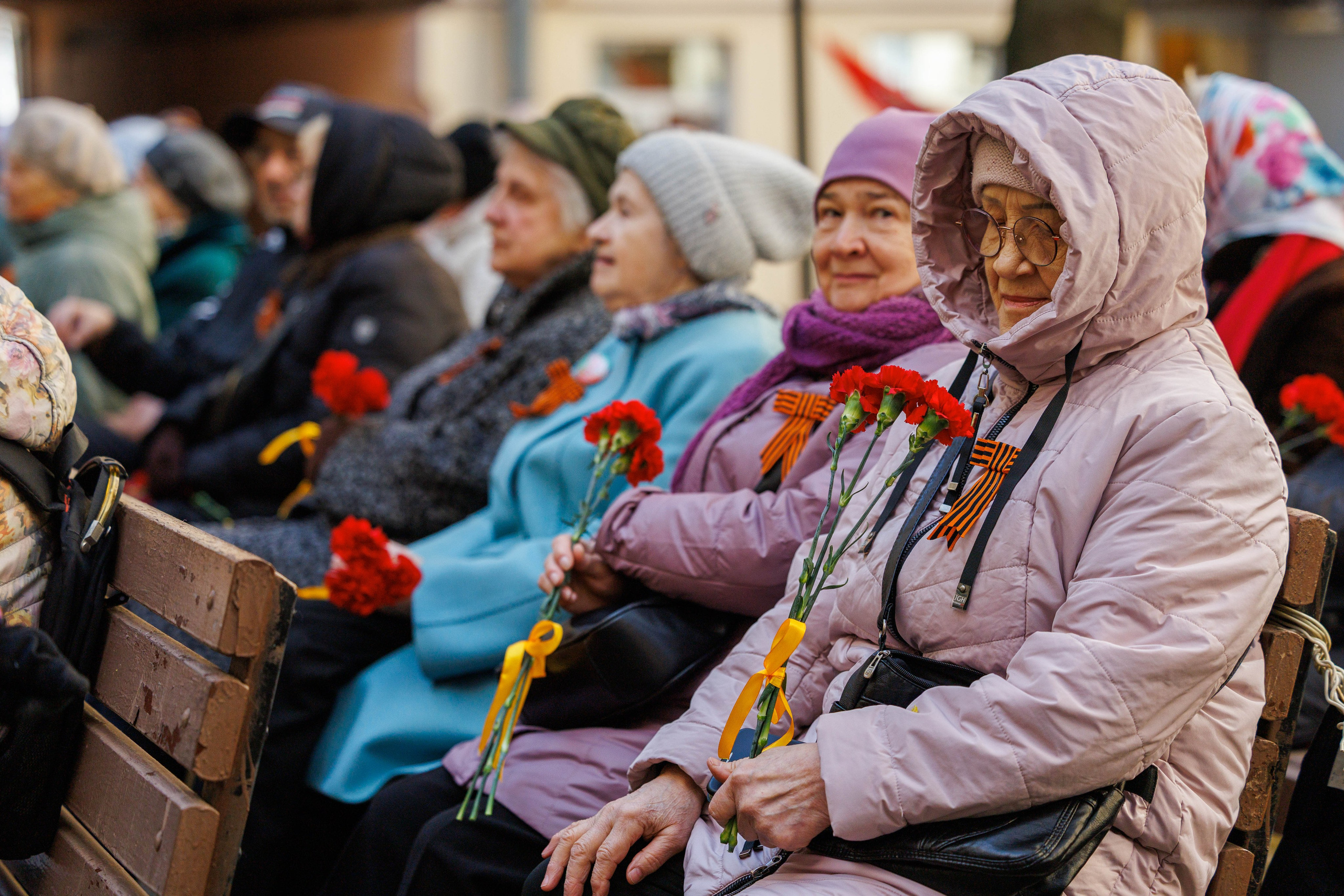 Празднование 9 МАЯ в одном Питерском дворе