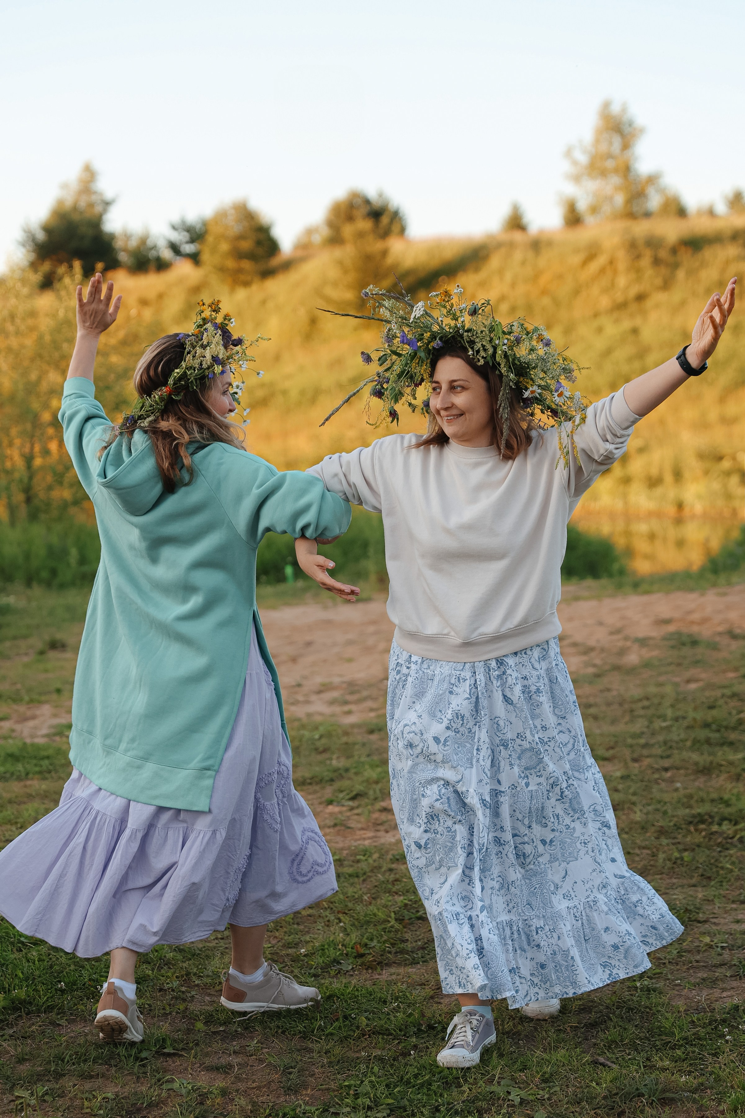 Йога-ретрит в Завидово на Иван Купалу. Фотограф и видеограф Анна Домашенко