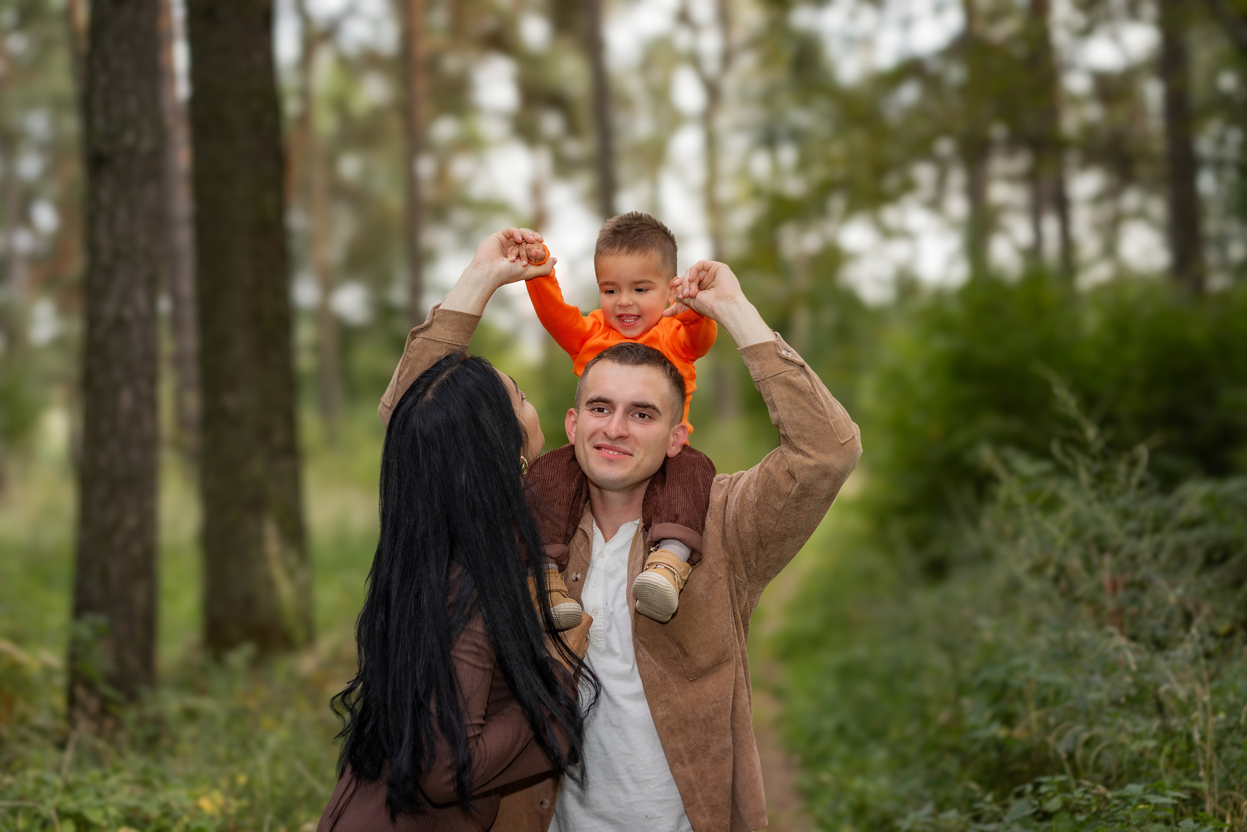 Осенняя семейная