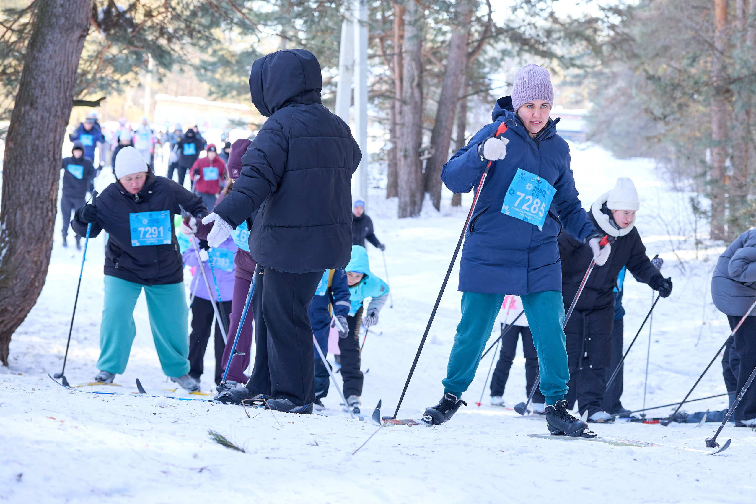 «Лыжня России — 2026» г. Бердск. Фотограф в Новосибирске Алена Скокова