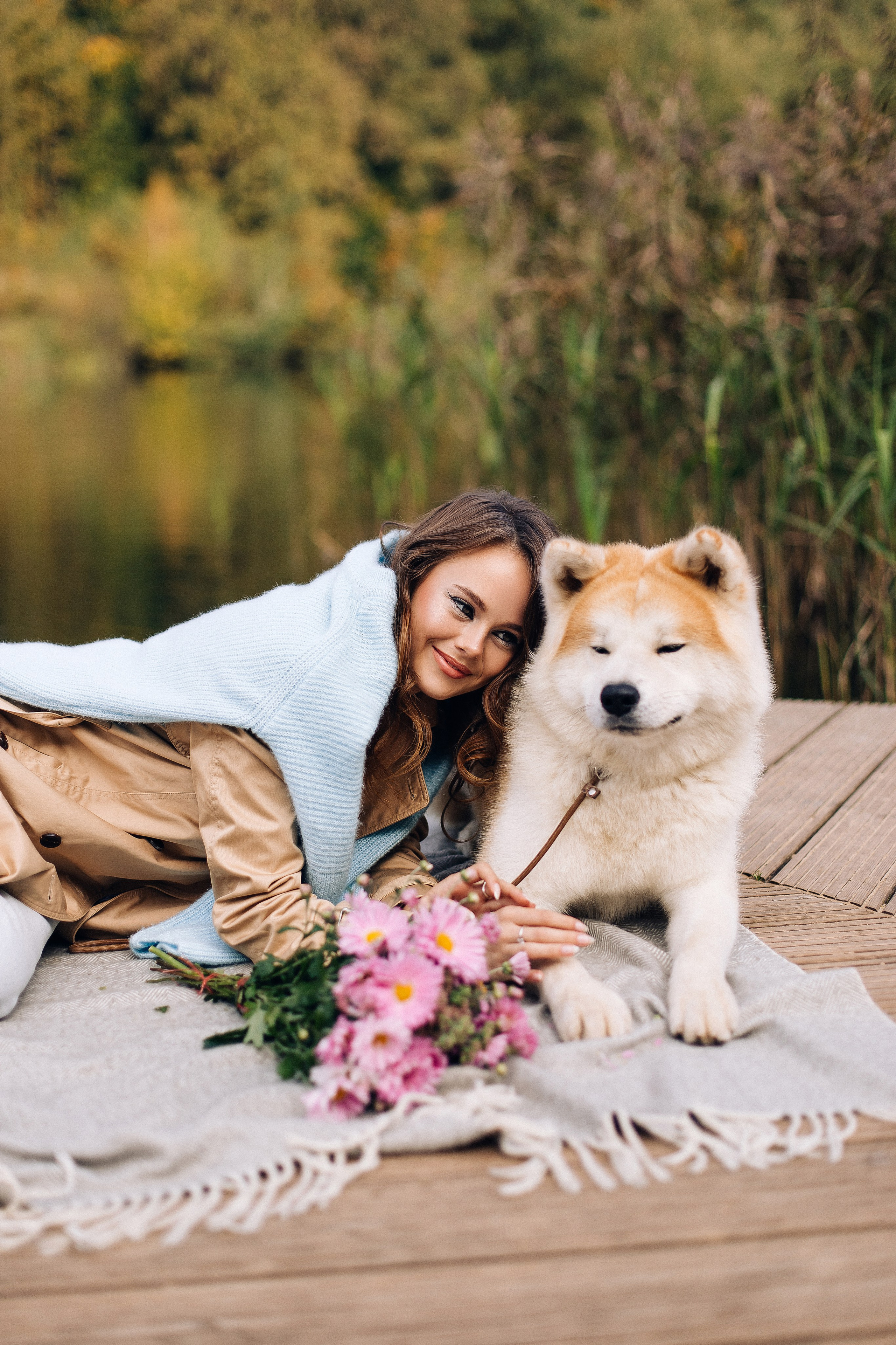 Вера и Акита. Свадебный и семейный фотограф в Нижнем Новгороде Екатерина Наймарк