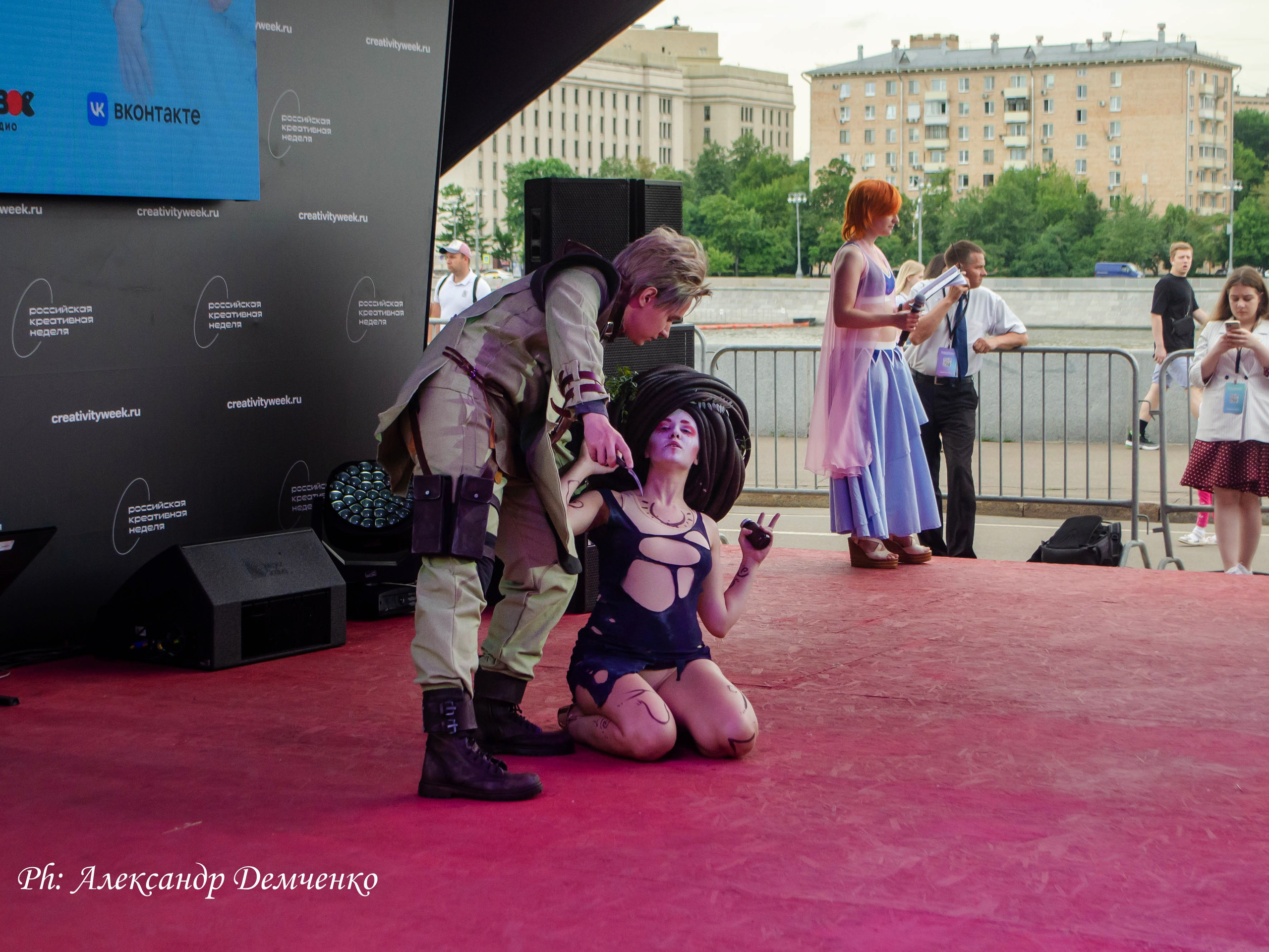 Фотосессия в Парке Горького на Лидеры молодого контента