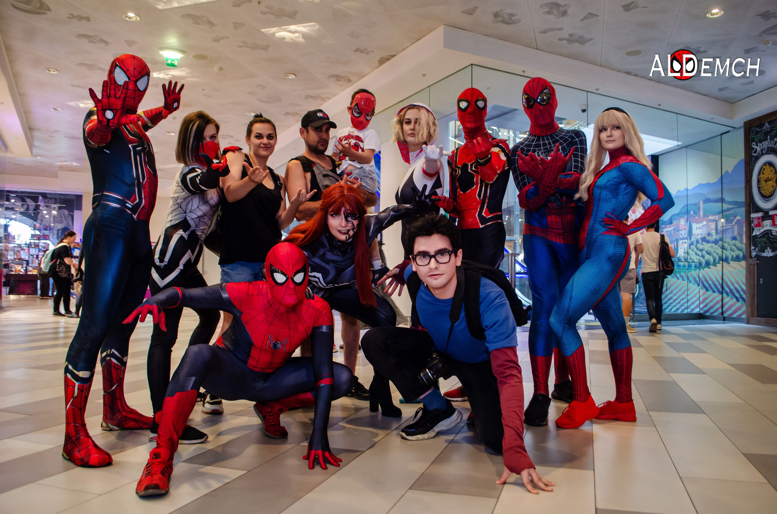 Фотосессия на Дне рождения Человека-Паука в Москве