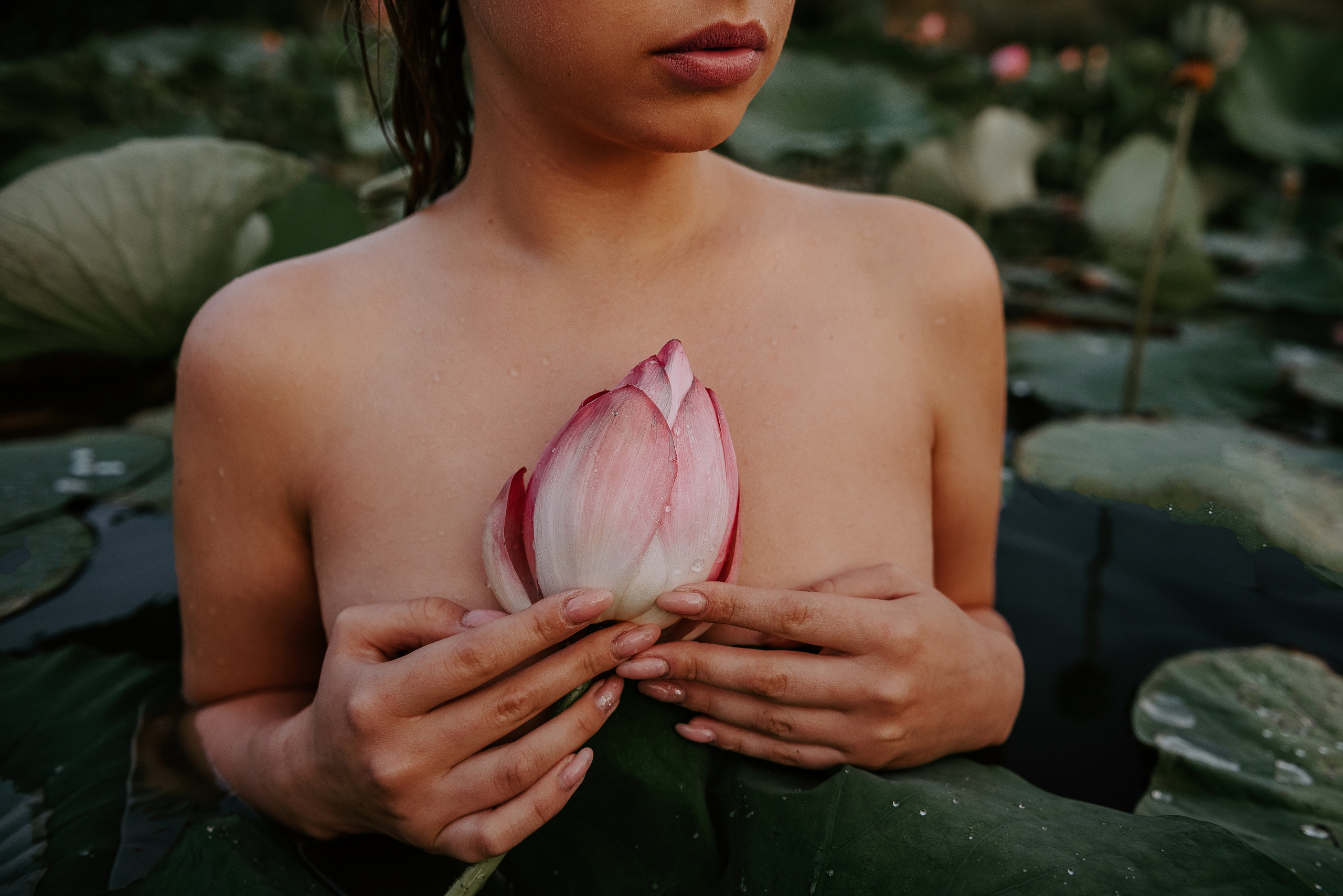 Леся и лотосы. Свадебный фотограф Марина Жемчужникова в Москве и в Белгороде