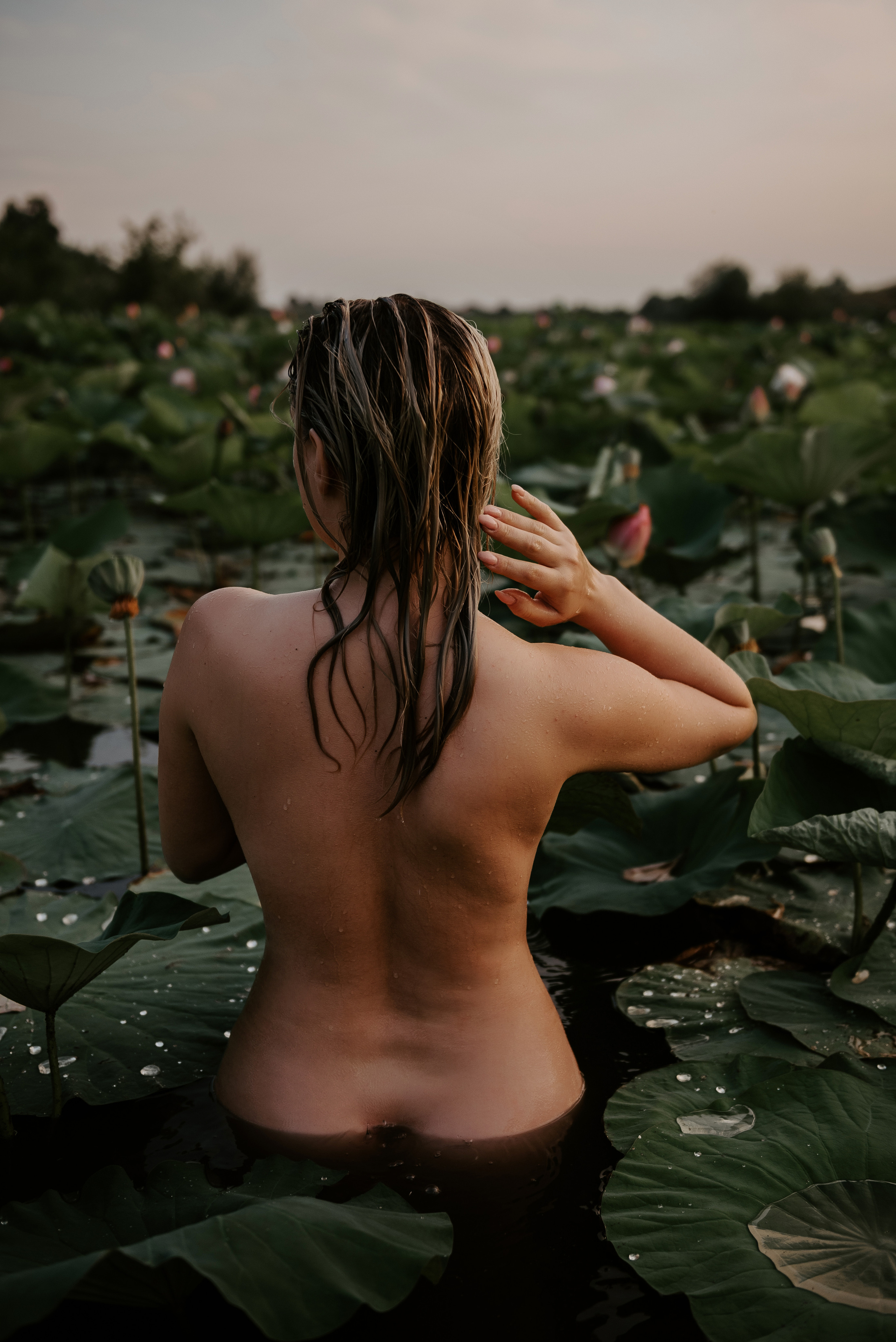 Леся и лотосы. Свадебный фотограф Марина Жемчужникова в Москве и в Белгороде