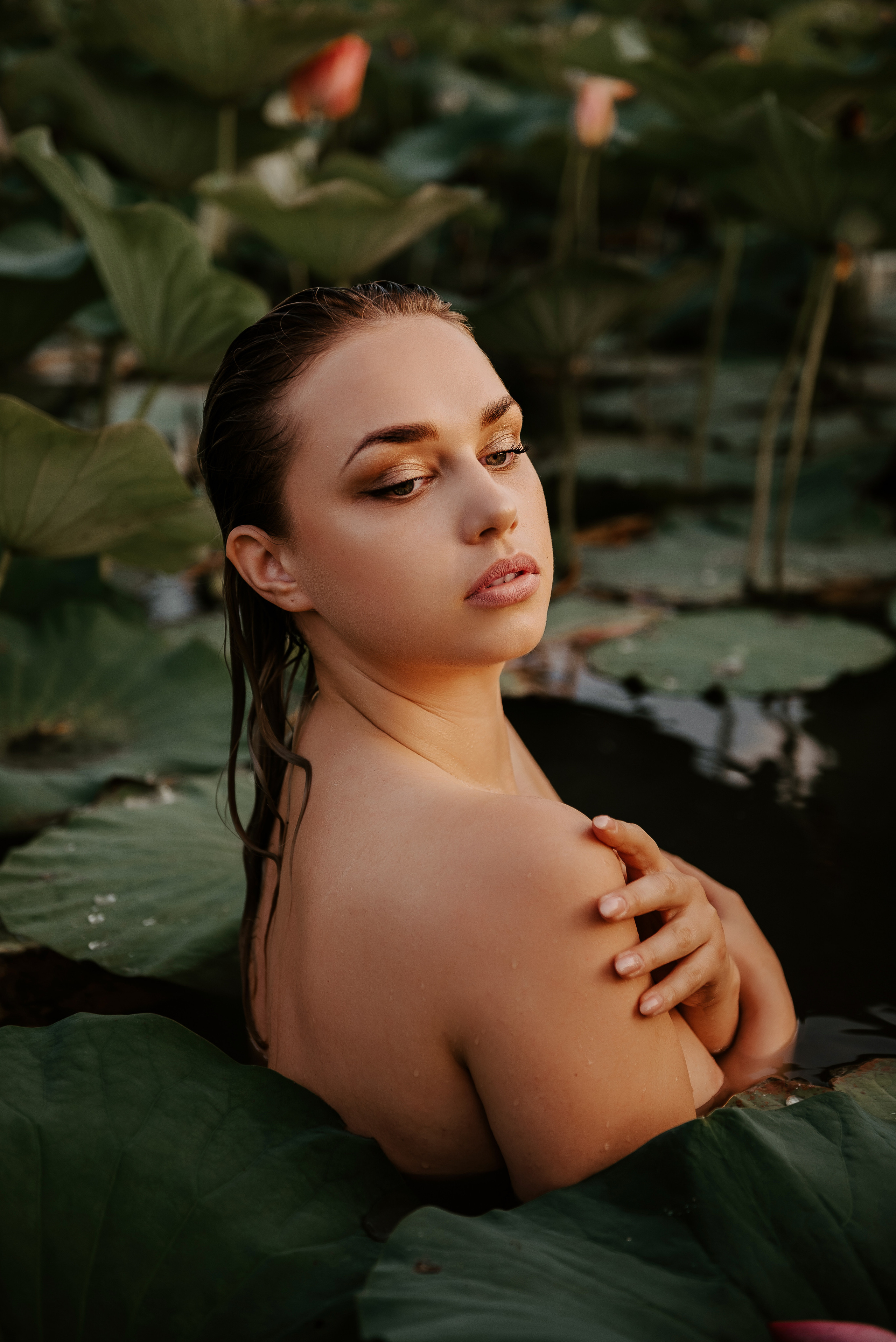 Леся и лотосы. Свадебный фотограф Марина Жемчужникова в Москве и в Белгороде