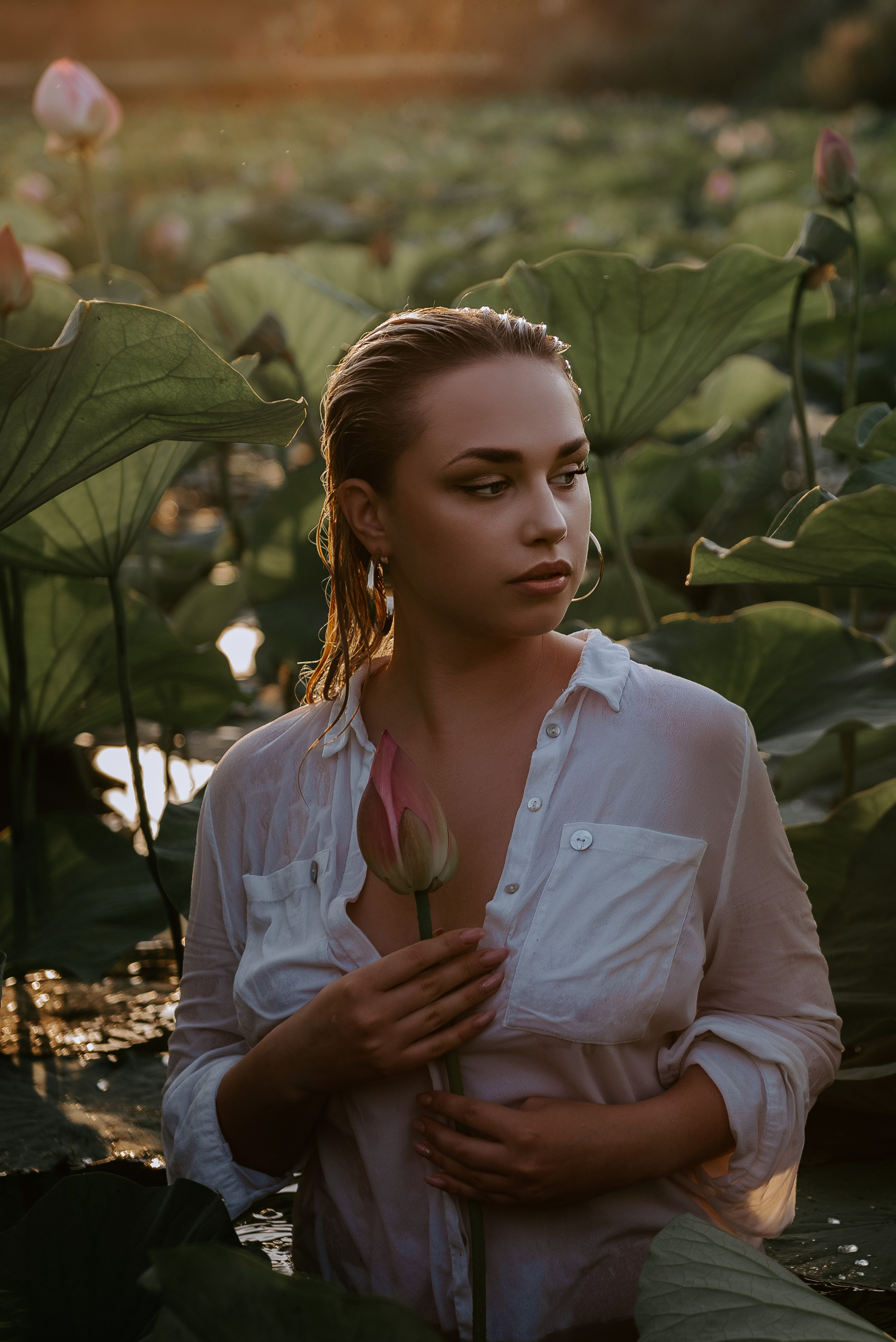 Леся и лотосы. Свадебный фотограф Марина Жемчужникова в Москве и в Белгороде