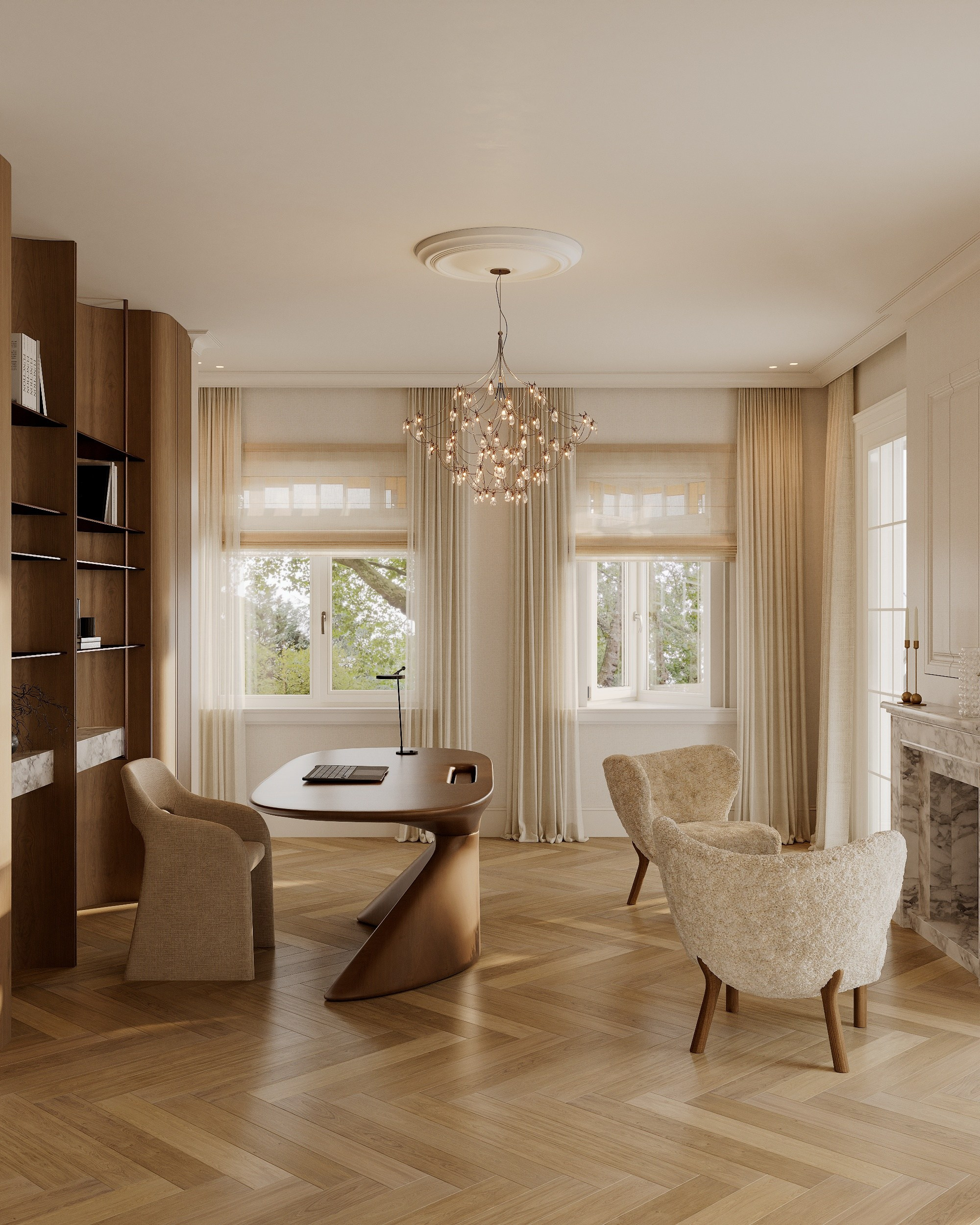 Personal office / Amsterdam. Solovets visualization