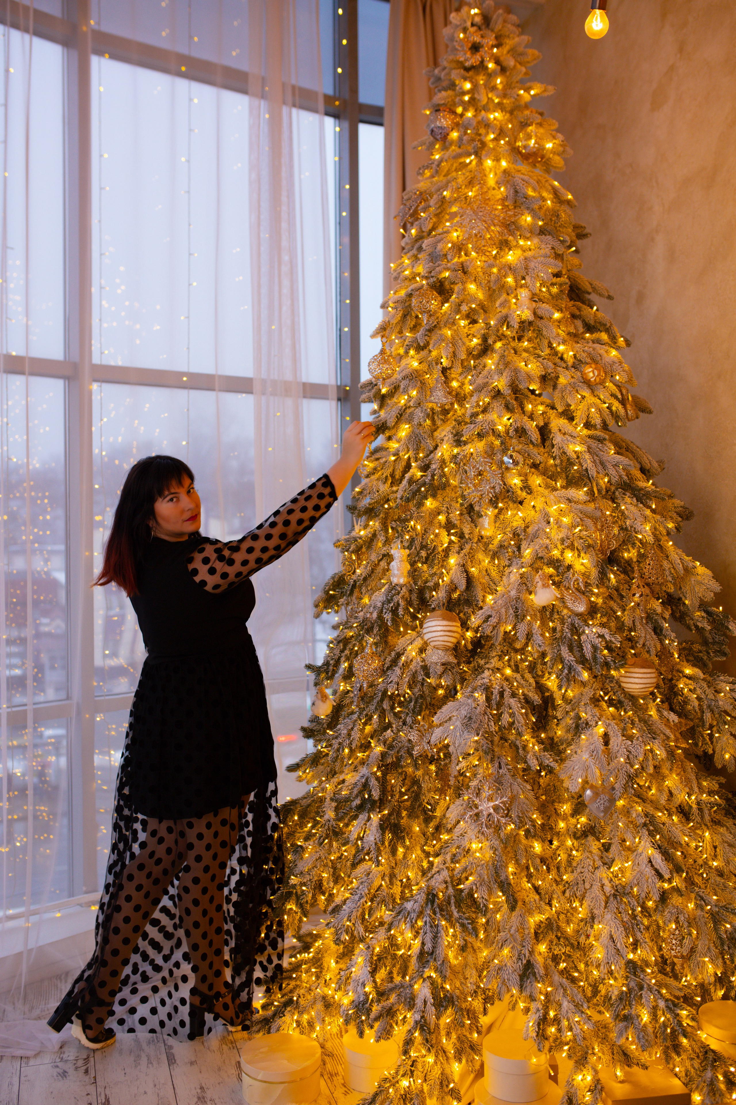 Семейная новогодняя фотосессия. Свадебный и семейный фотограф Виолетта в Липецке