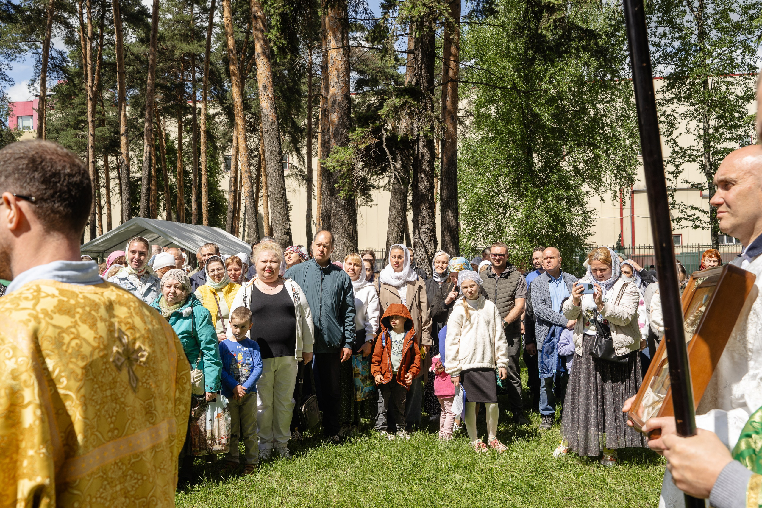 Престольный праздник в храме Троицы Живоначальной. Фотограф Москва/Подмосковье