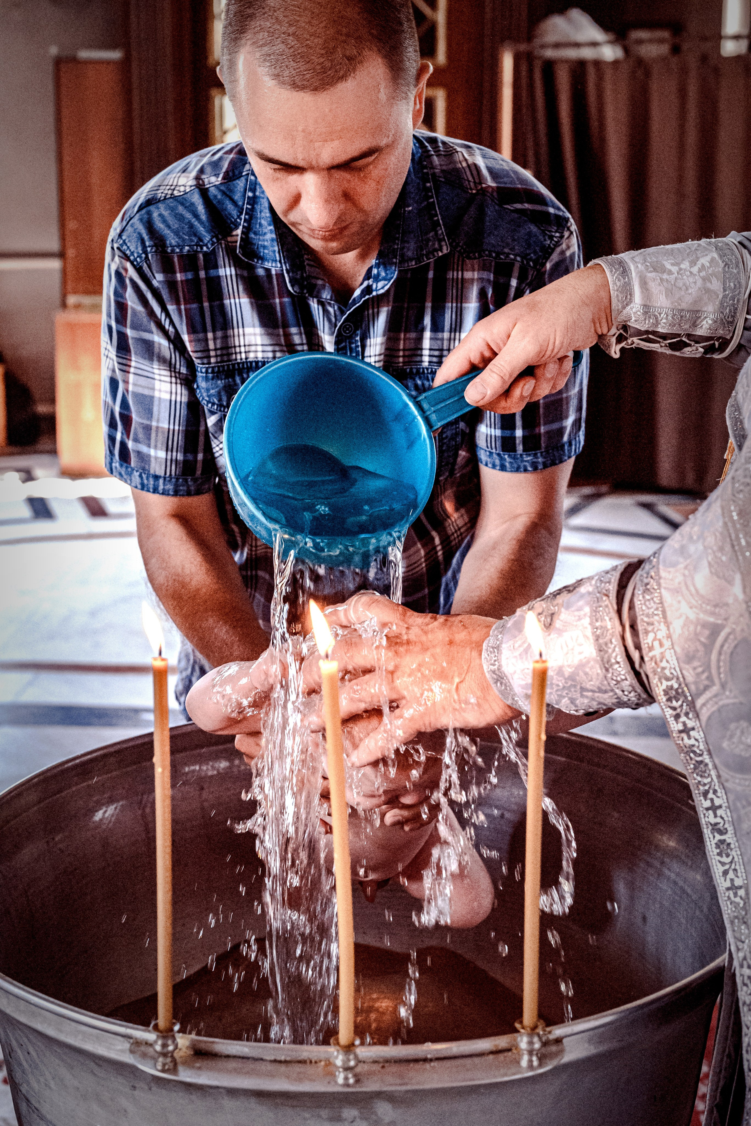 Крещение Екатерина. Семейный и детский фотограф Москва