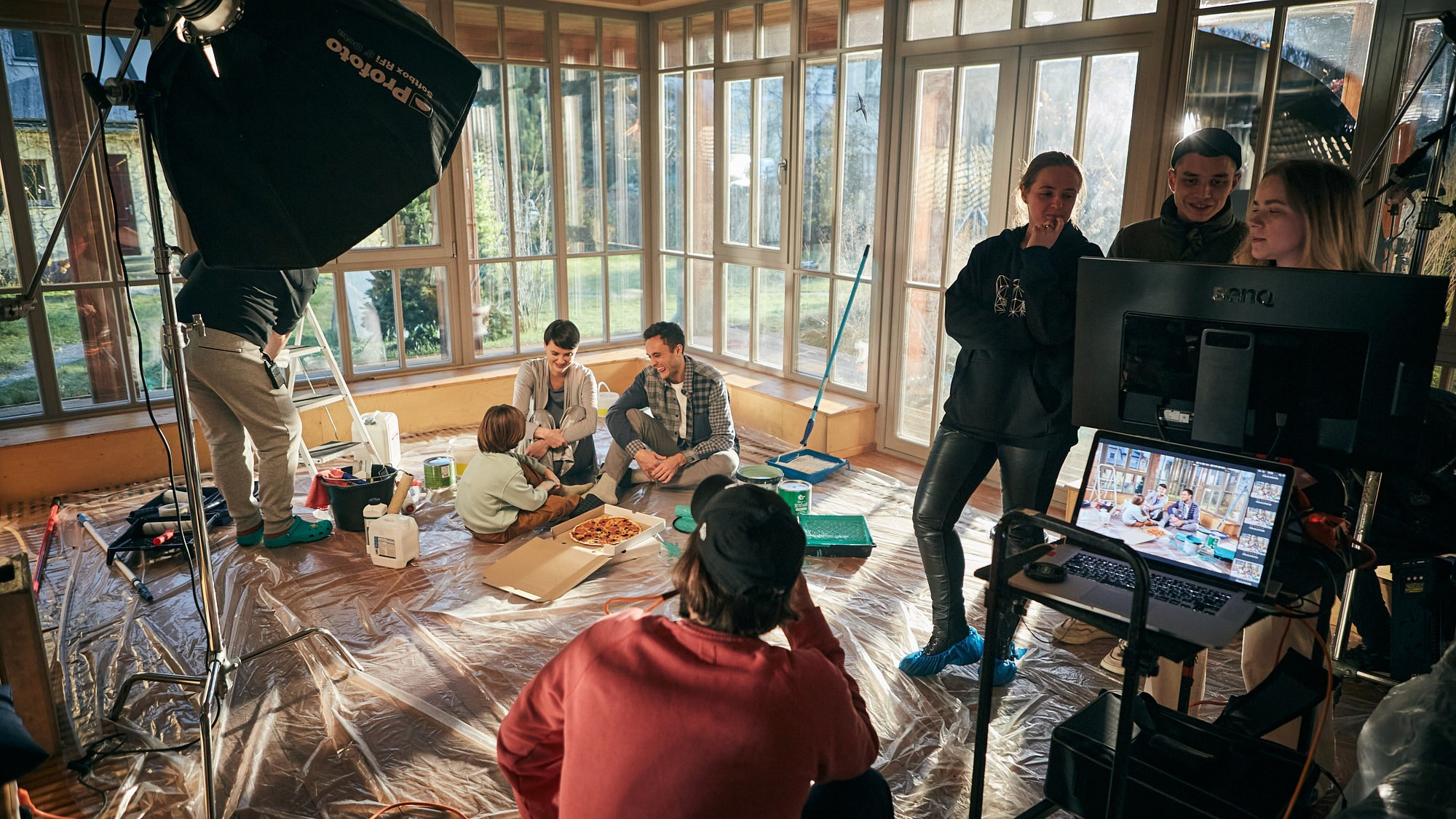 Репортажная съёмка закулисья рекламного проекта — бэкстейдж. Репортажный фотограф в Москве — Дмитрий Тарасов | Съёмка мероприятий, концертов, корпоративов