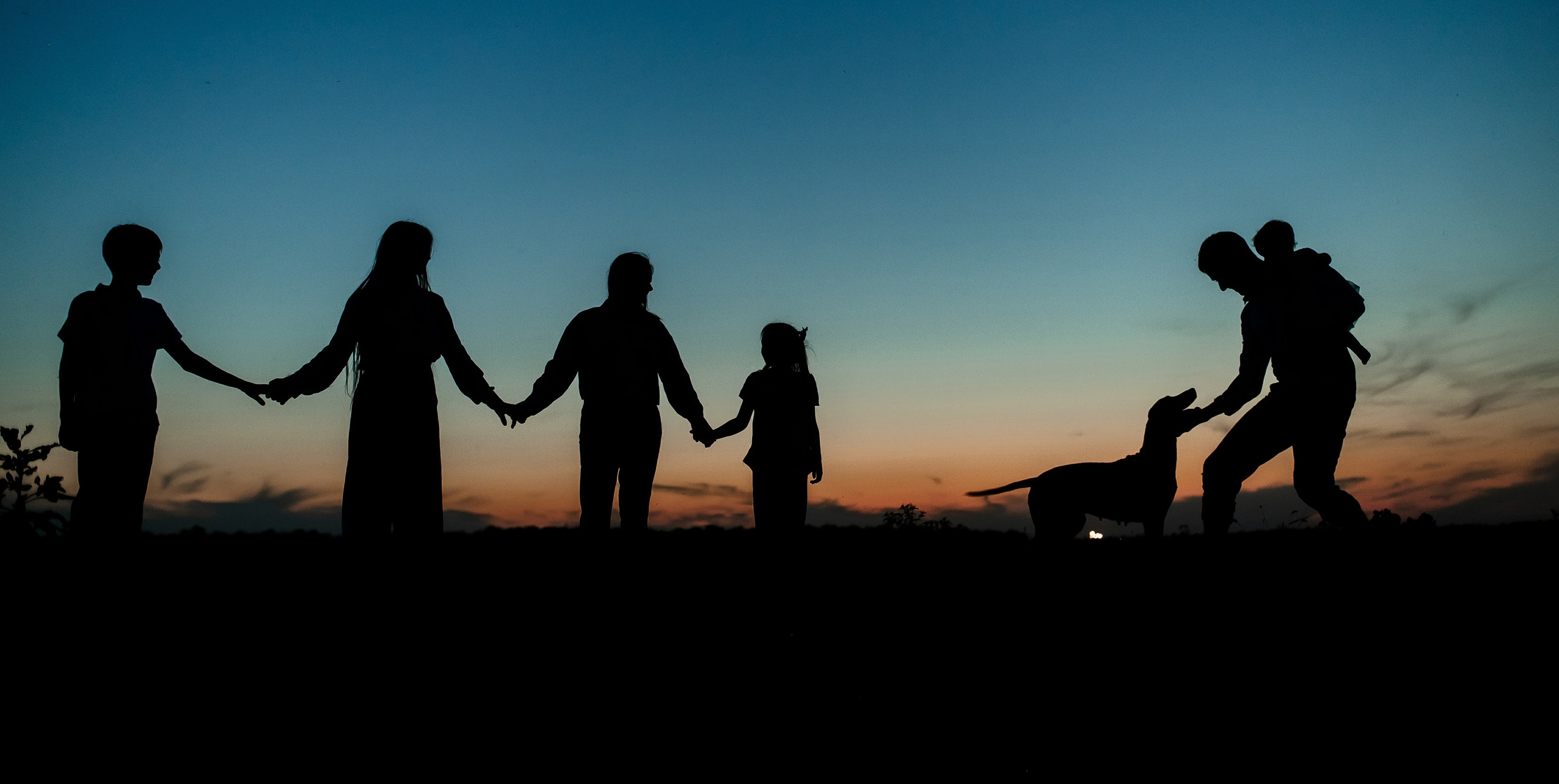 В поле. Семейная. Фотограф Котова Валентина