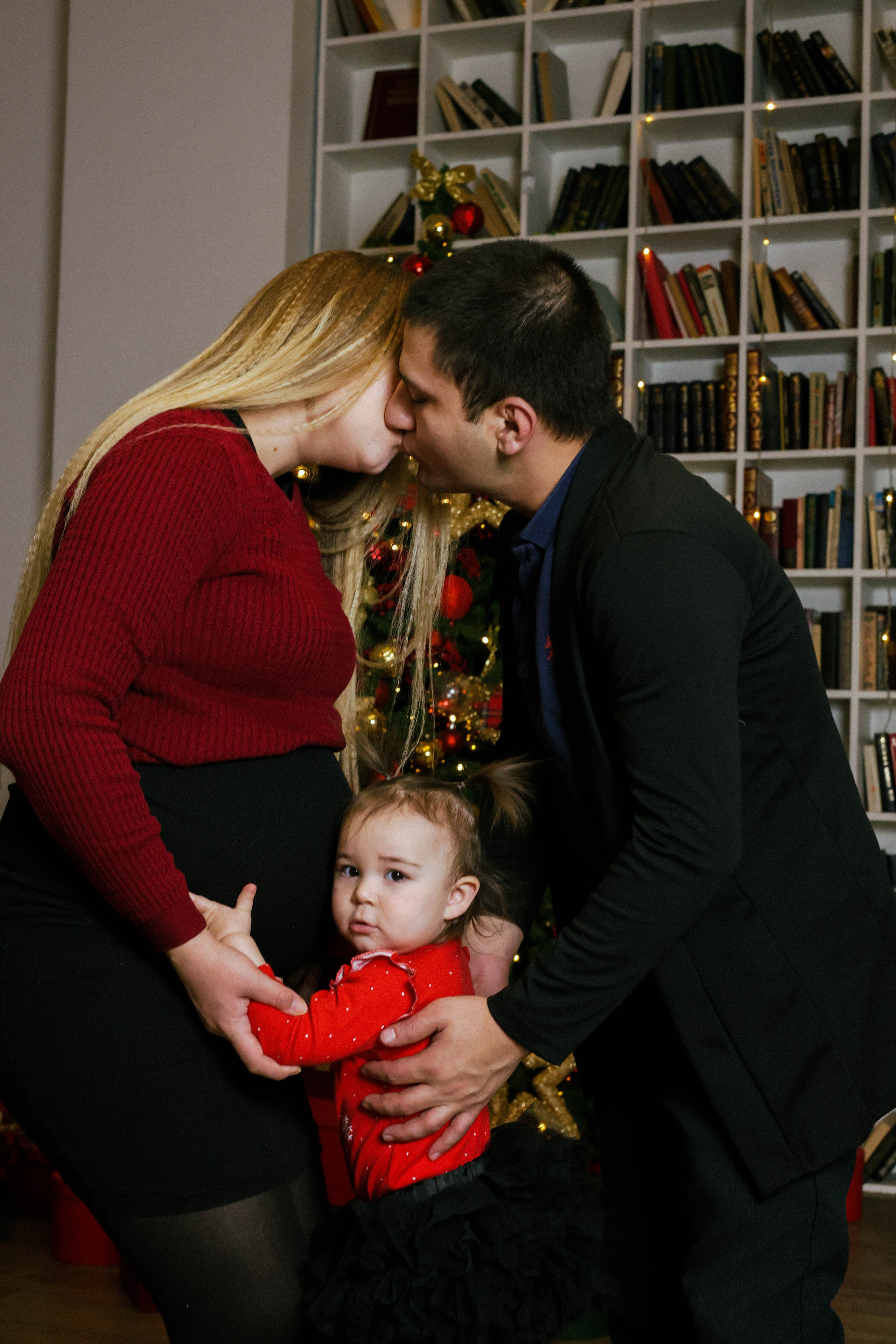 Новогодняя история «Анастасия и ее семья». Фотограф в Москве Анастасия Калинина