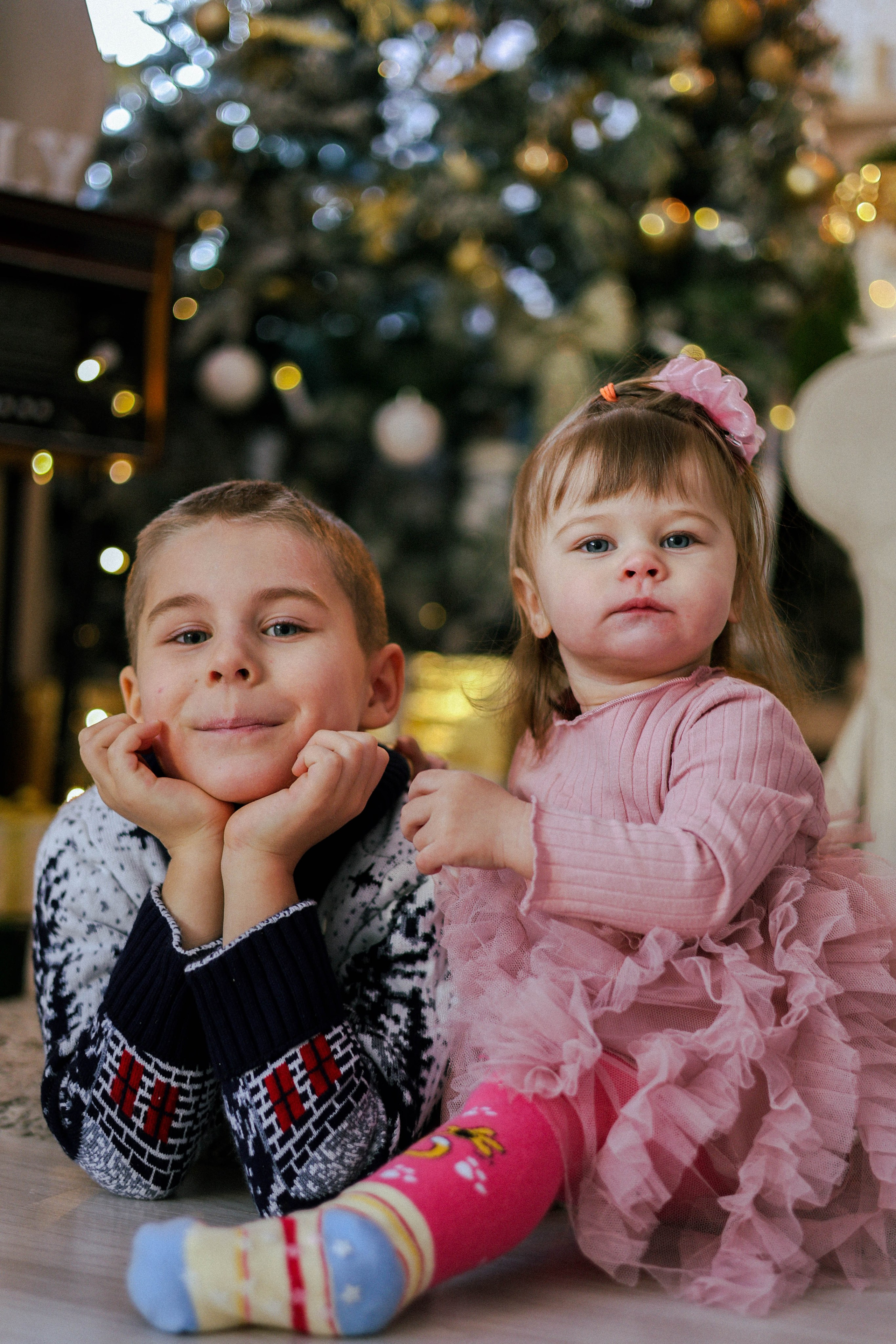 Новогодняя история «Нелля и ее семья». Фотограф в Москве Анастасия Калинина