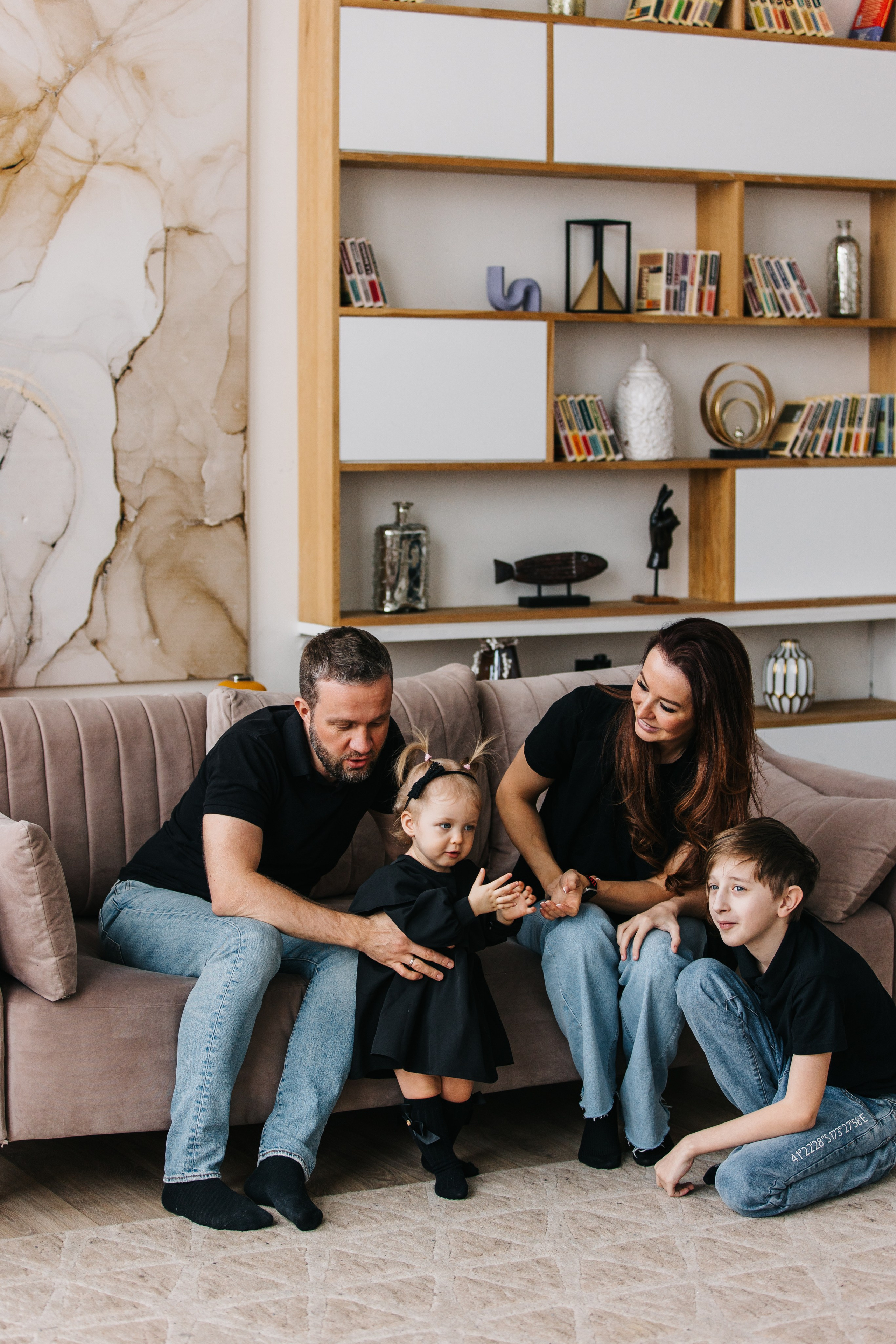 Настя, Леша, Андрей и Милана. Фотограф Харитонова Наталья