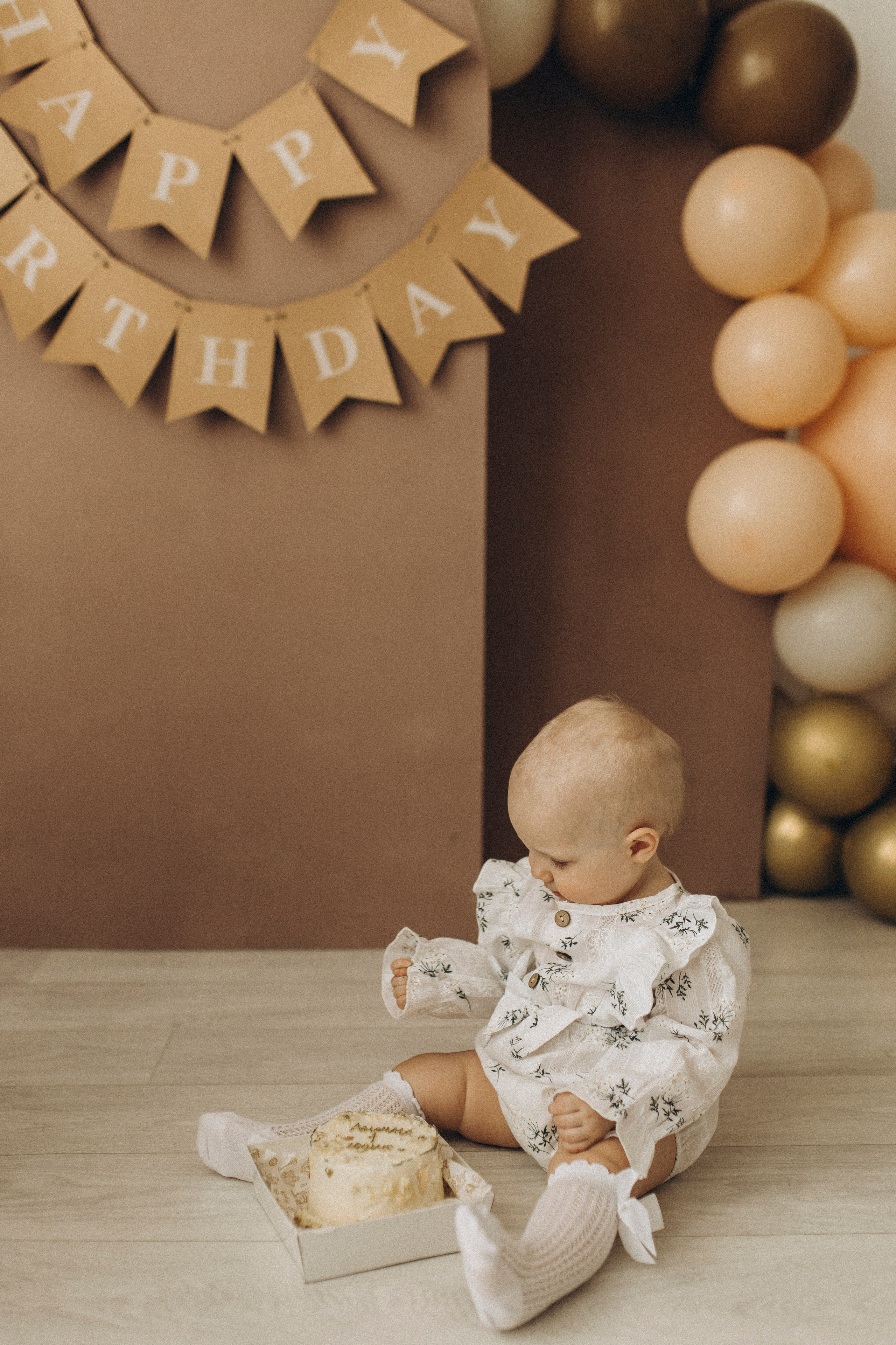 Сьемка годика для Анечки. Семейный и детский фотограф в Рязани Васюгова Мария