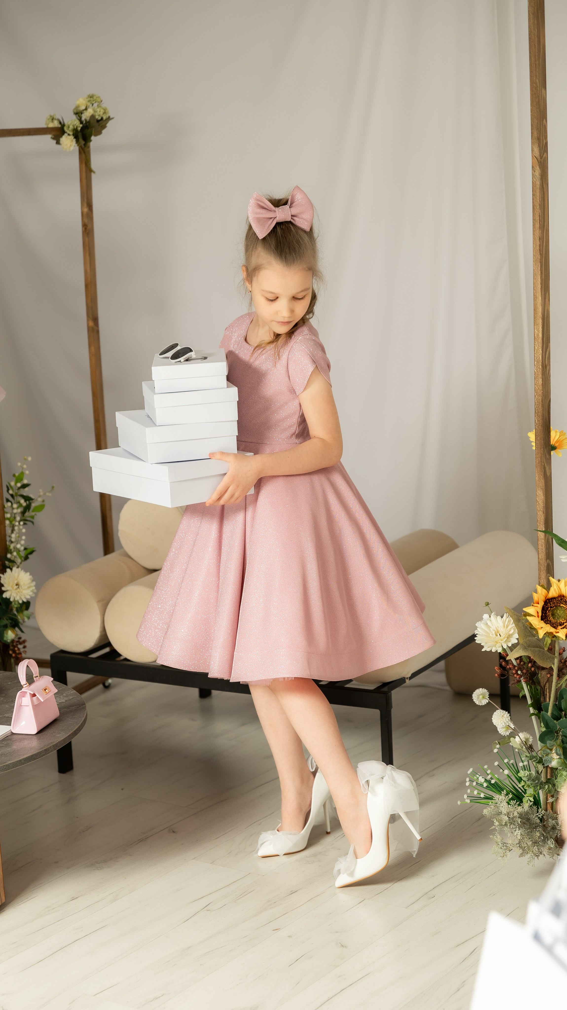 Платье " Монро» на рост 110-116-122. Little_Princess.38