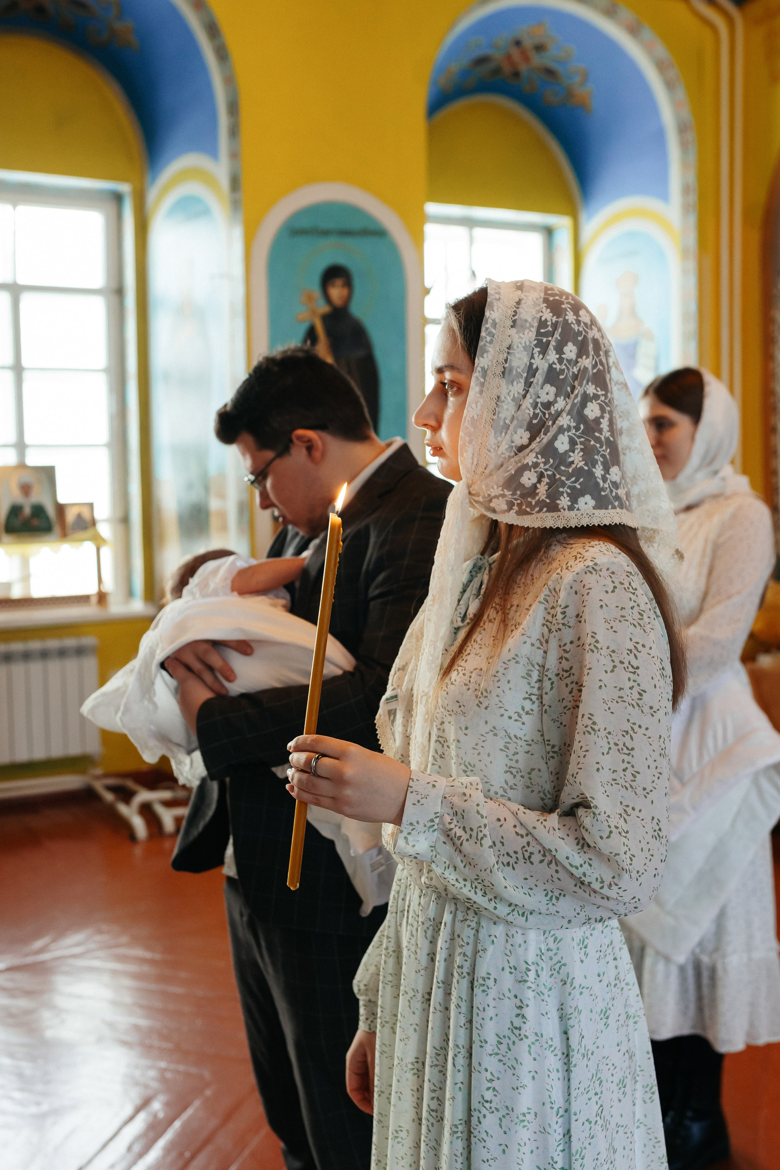 Фотосъемка крещения. Фотограф Ким Наталья в Красноярске