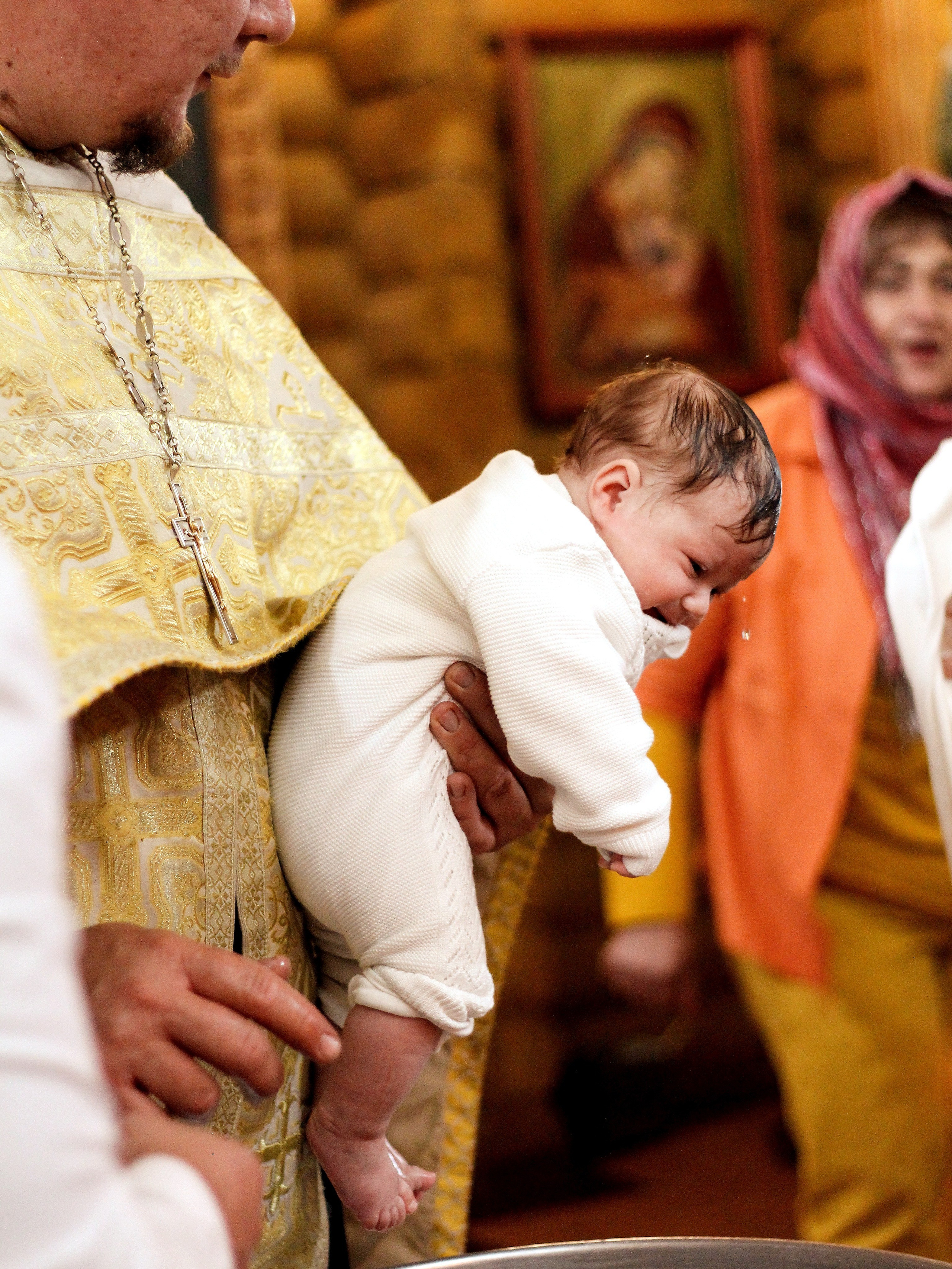 Таинство крещения. Photography Eva