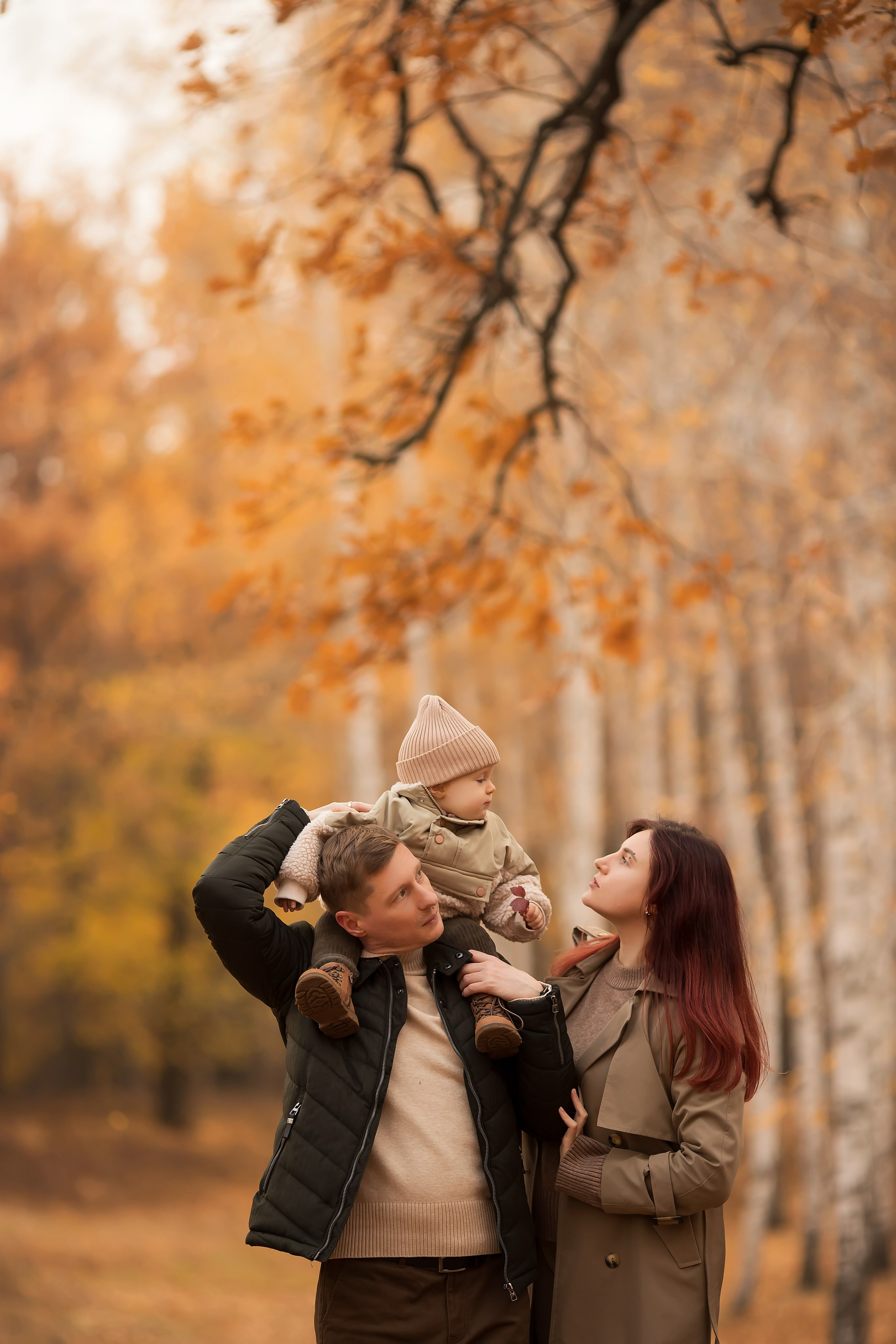 Осень в лесу. Семейный и детский фотограф в Саратове Полина Коткина