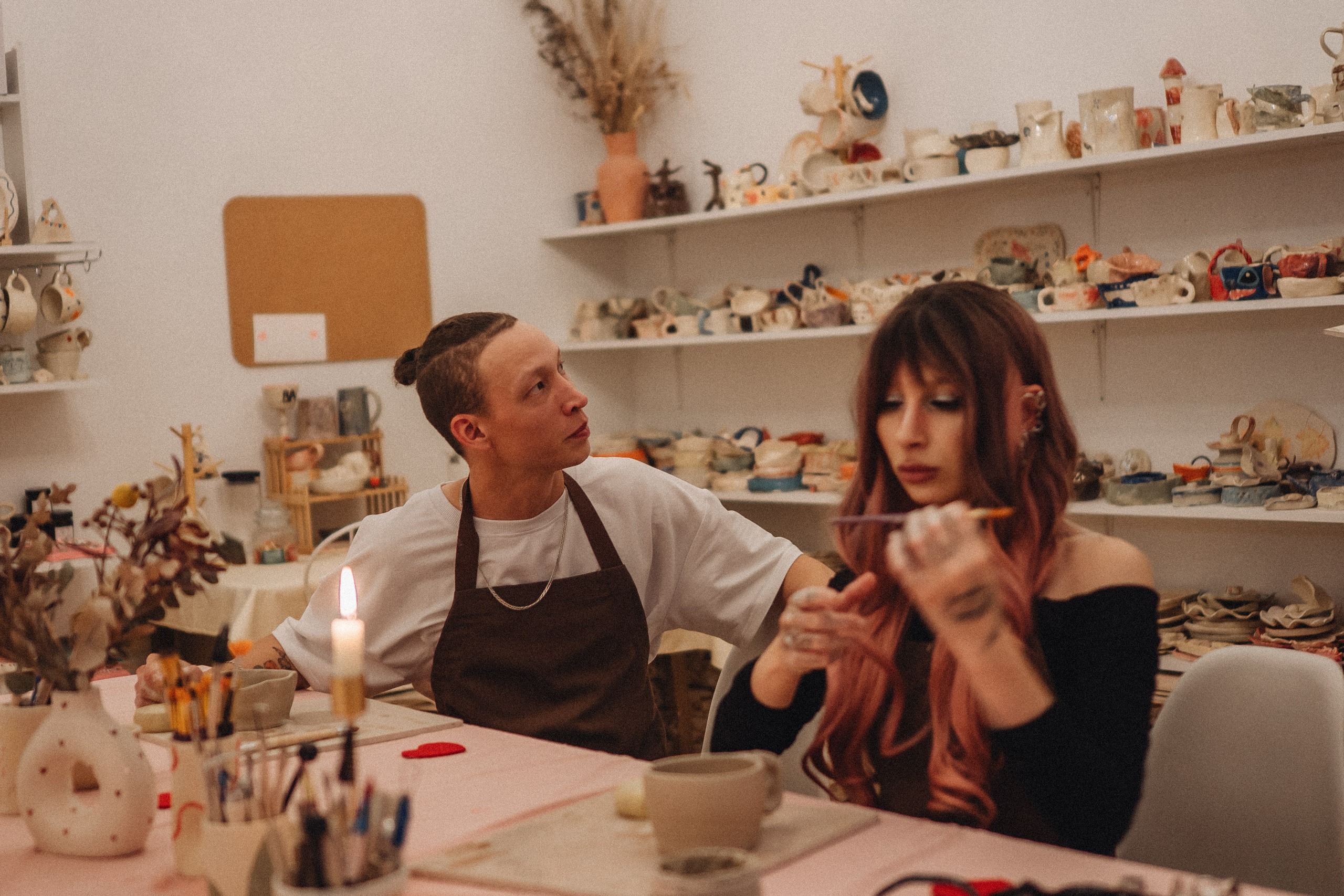 СВИДАНИЕ В ГОНЧАРНОЙ МАСТЕРСКОЙ. Профессиональный фотограф, Санкт-Петербург — Виктория Богомолова