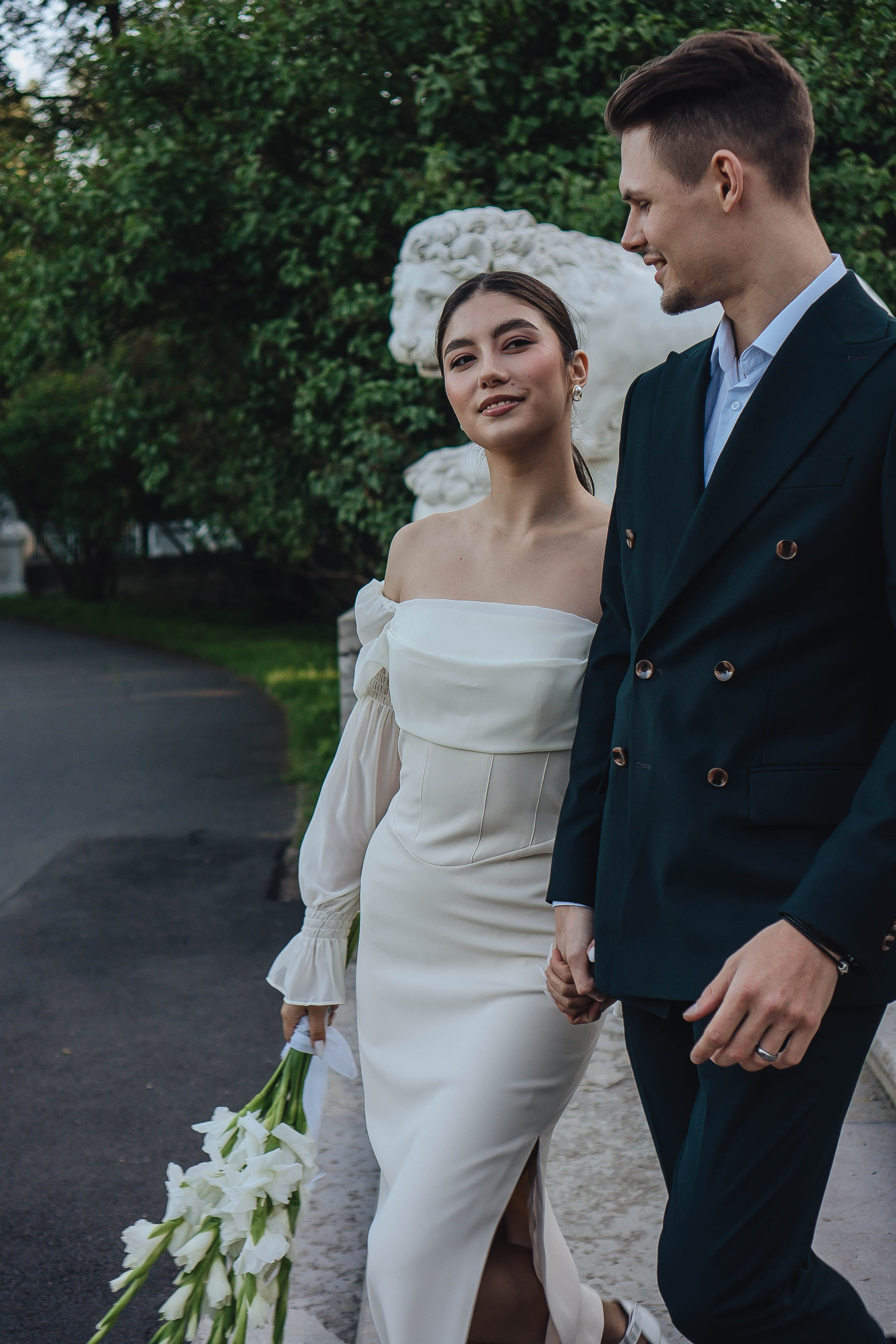 СВАДЕБНАЯ СЬЕМКА НА РАССВЕТЕ НА ЕЛАГИНОМ ОСТОРОВЕ. Профессиональный фотограф, Санкт-Петербург — Виктория Богомолова