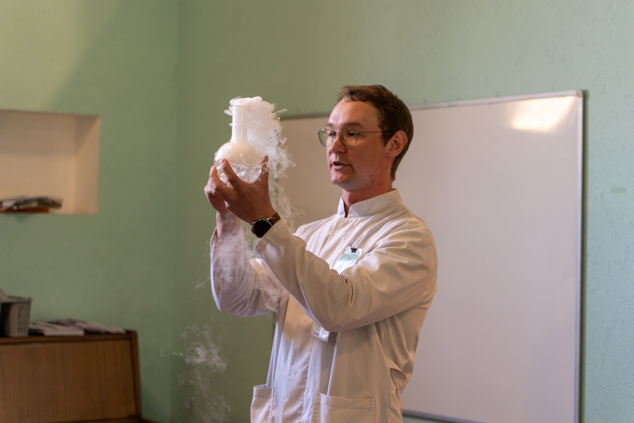 Праздник физики в школе Фрактал. Фотограф в Санкт-Петербурге, фотодни в СПБ