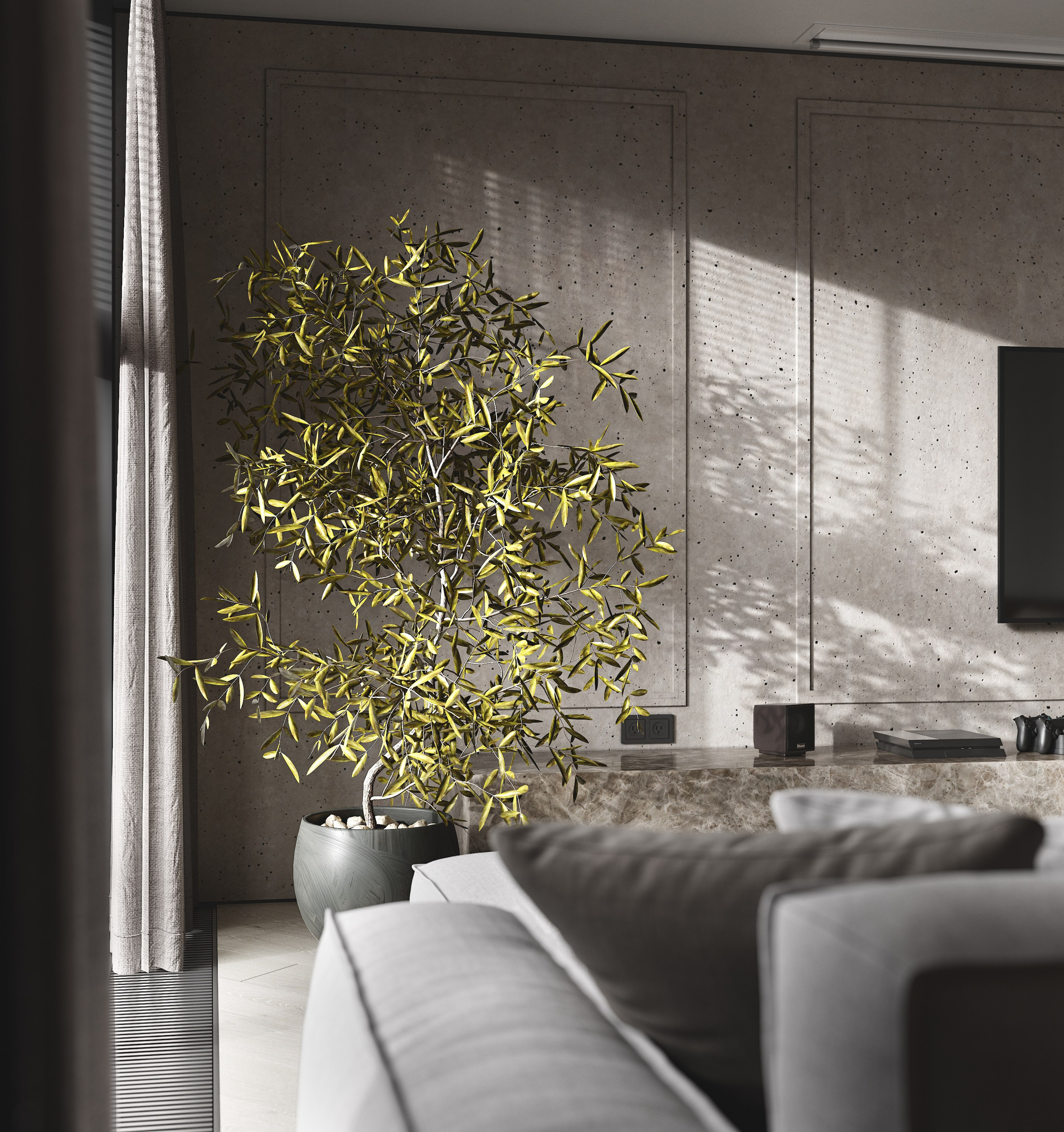 Hudson apartment | for Broken Concept LLC. Interior visualisation | avocado.render