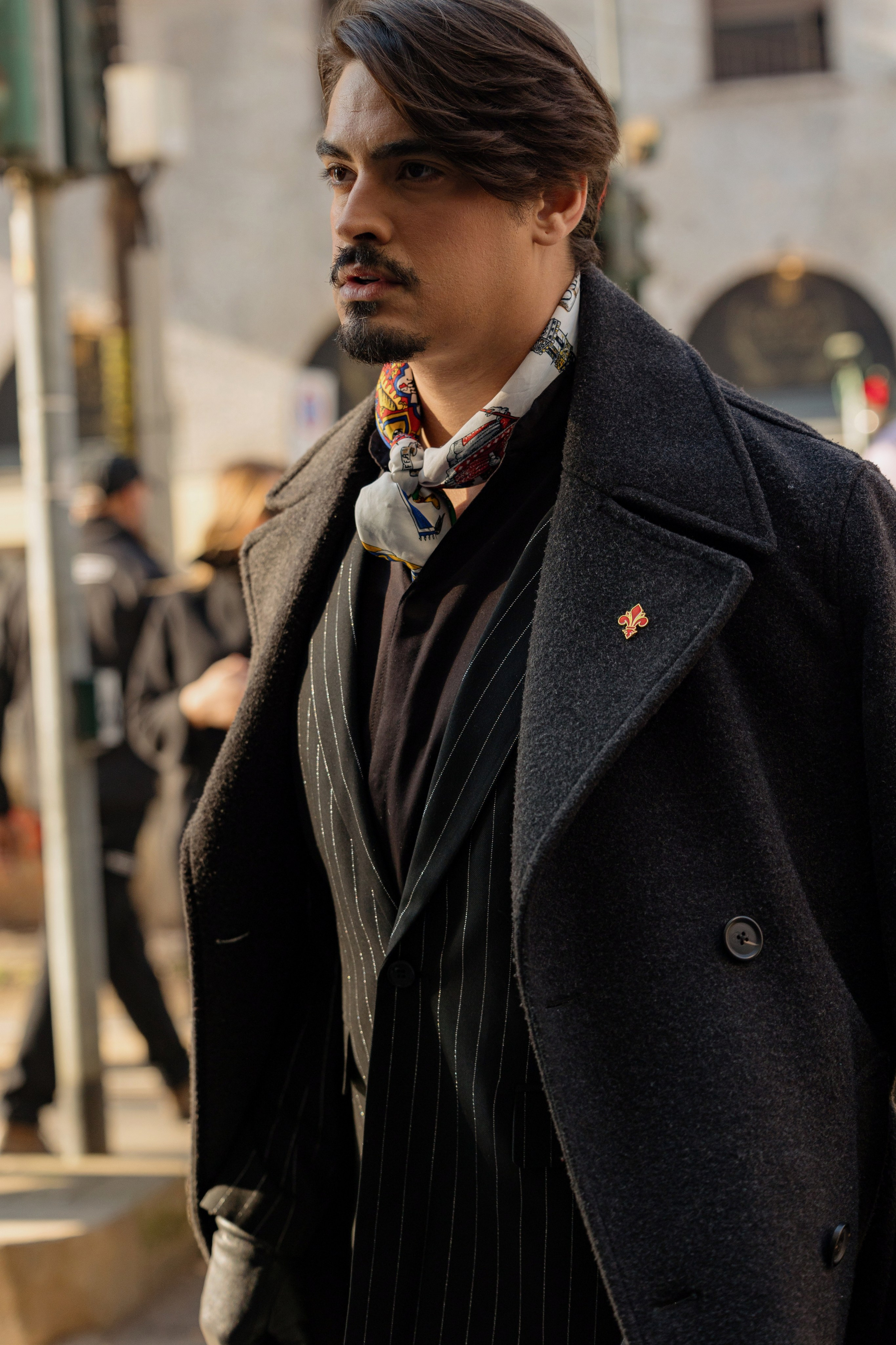 Milan Mens fashion week FW 24/25 D&G. Photographer in Milan Ivan Goncharov