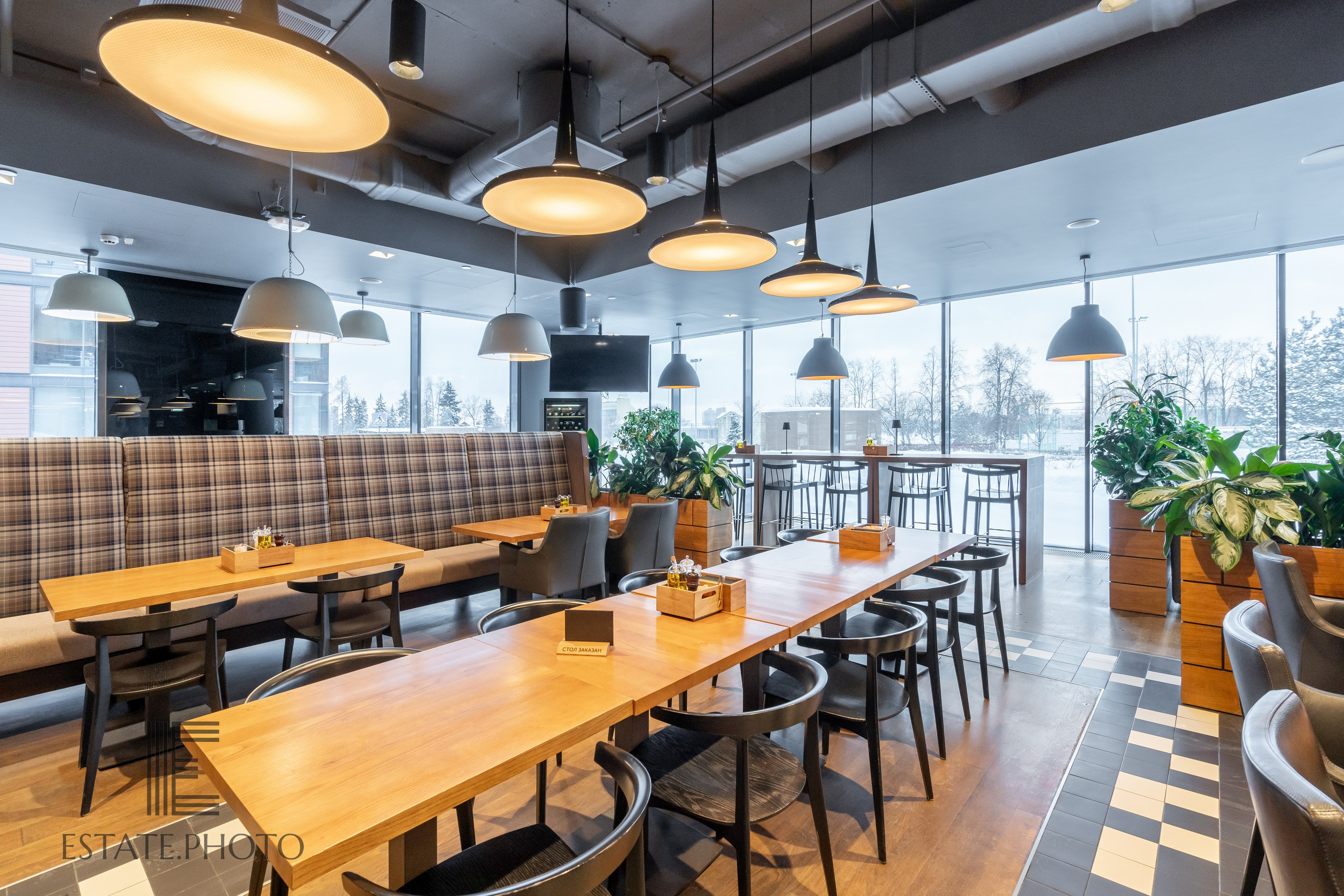 Кафе и рестораны. Интерьерный фотограф Москва Татьяна Казакова