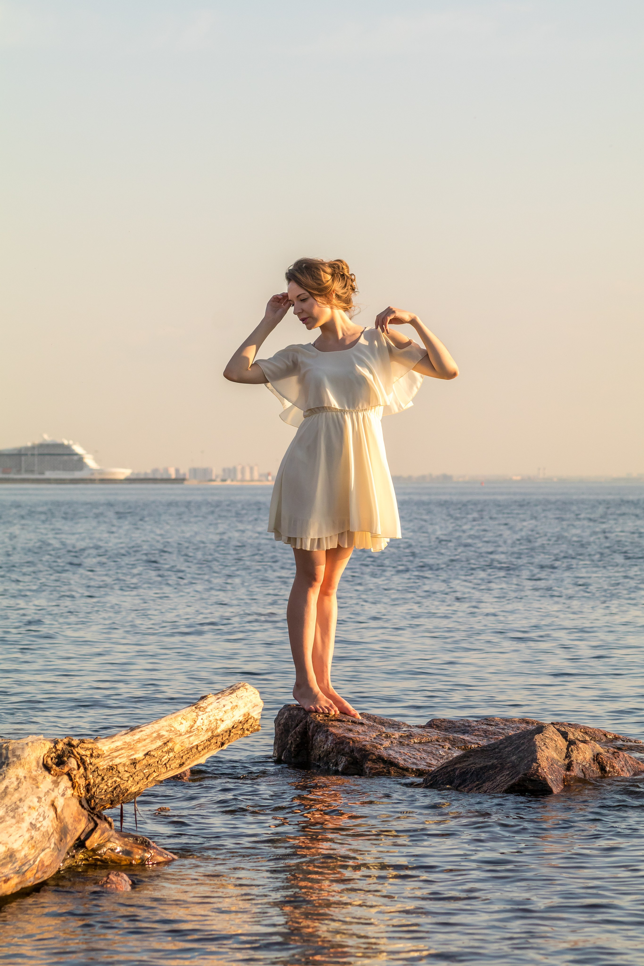 Лиза. Залив. Портретный фотограф в Санкт-Петербурге Александр Быстрицкий