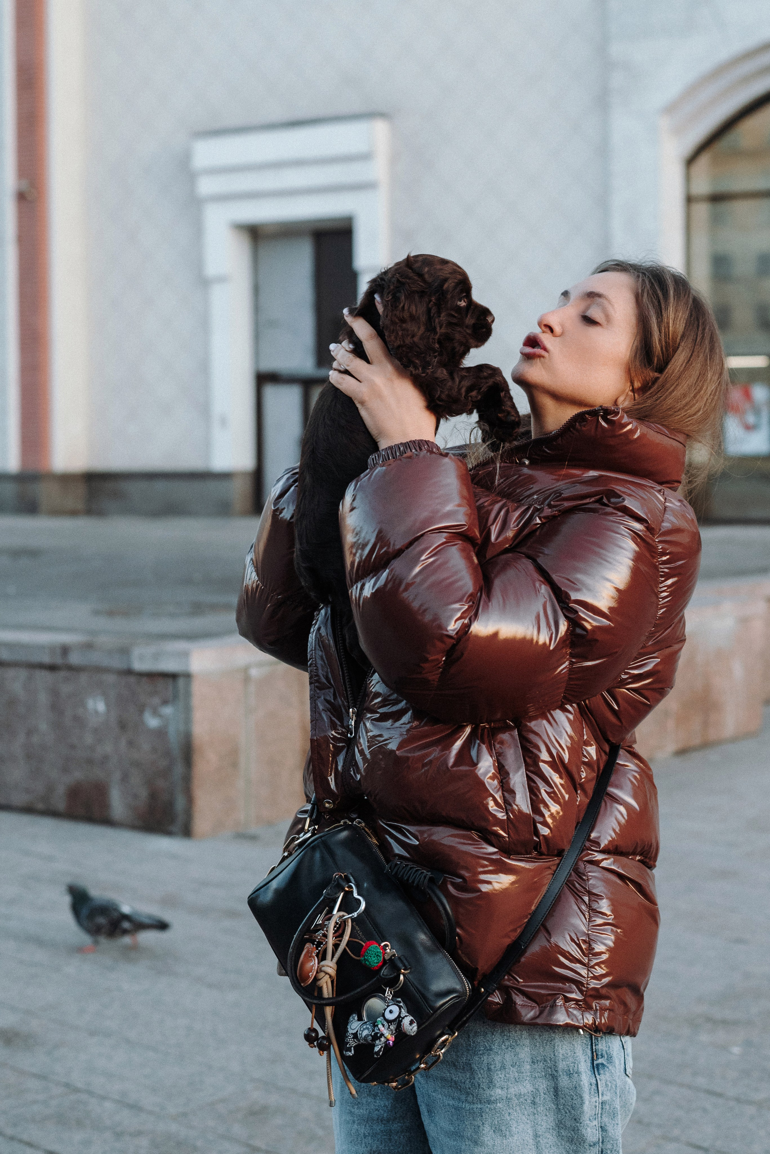 Mary & Busya’s first meeting. Natalia Finch Photography — Family, Kids & Pet Photographer in Chicago, IL