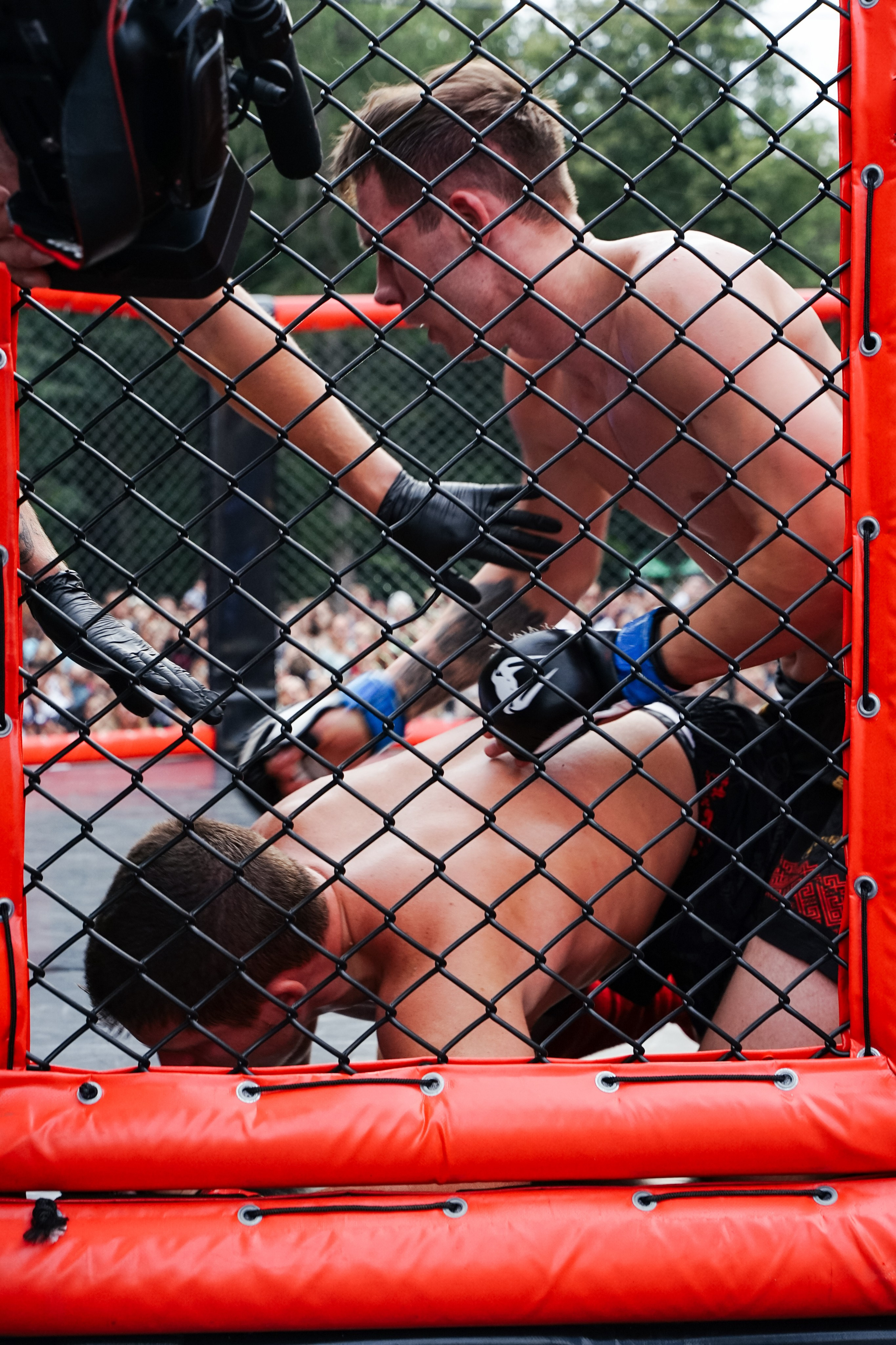 Вечер боев в ЦПКиО. Фотограф Надежда Погребняк | Рязань | Москва