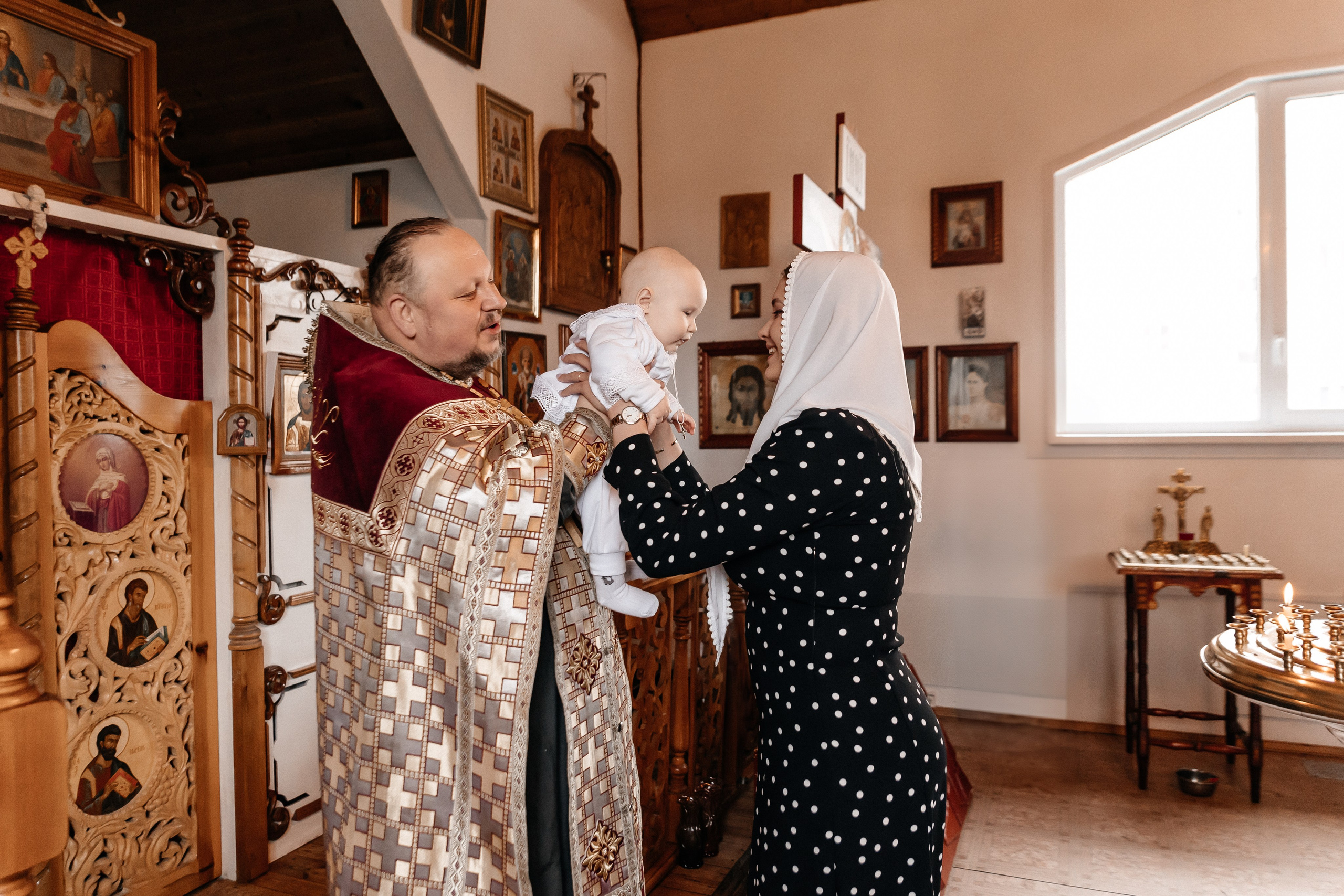 Крещение Леши. Семейный фотограф Минск Усова Ольга