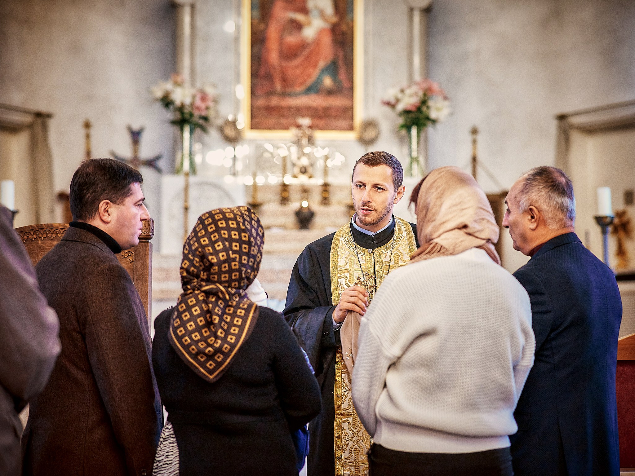 Крещение Марка | «Армянская апостольская церковь Святой Екатерины». Свадебный фотограф, видеограф, рилсмейкер в Санкт-Петербурге и Москве