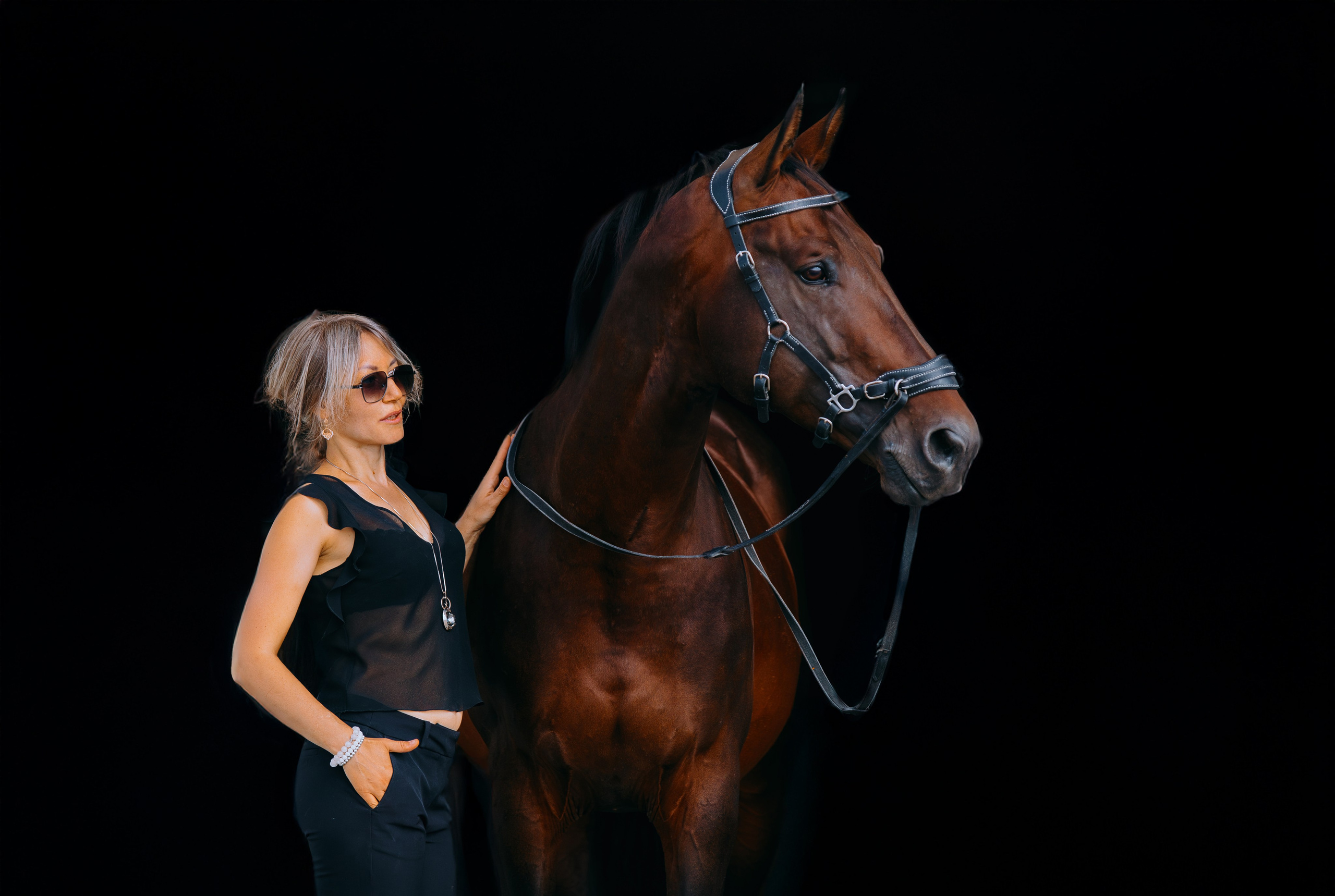 Светлана, Анна и Фрерих. Фотограф-анималист Ксендзова Кристина