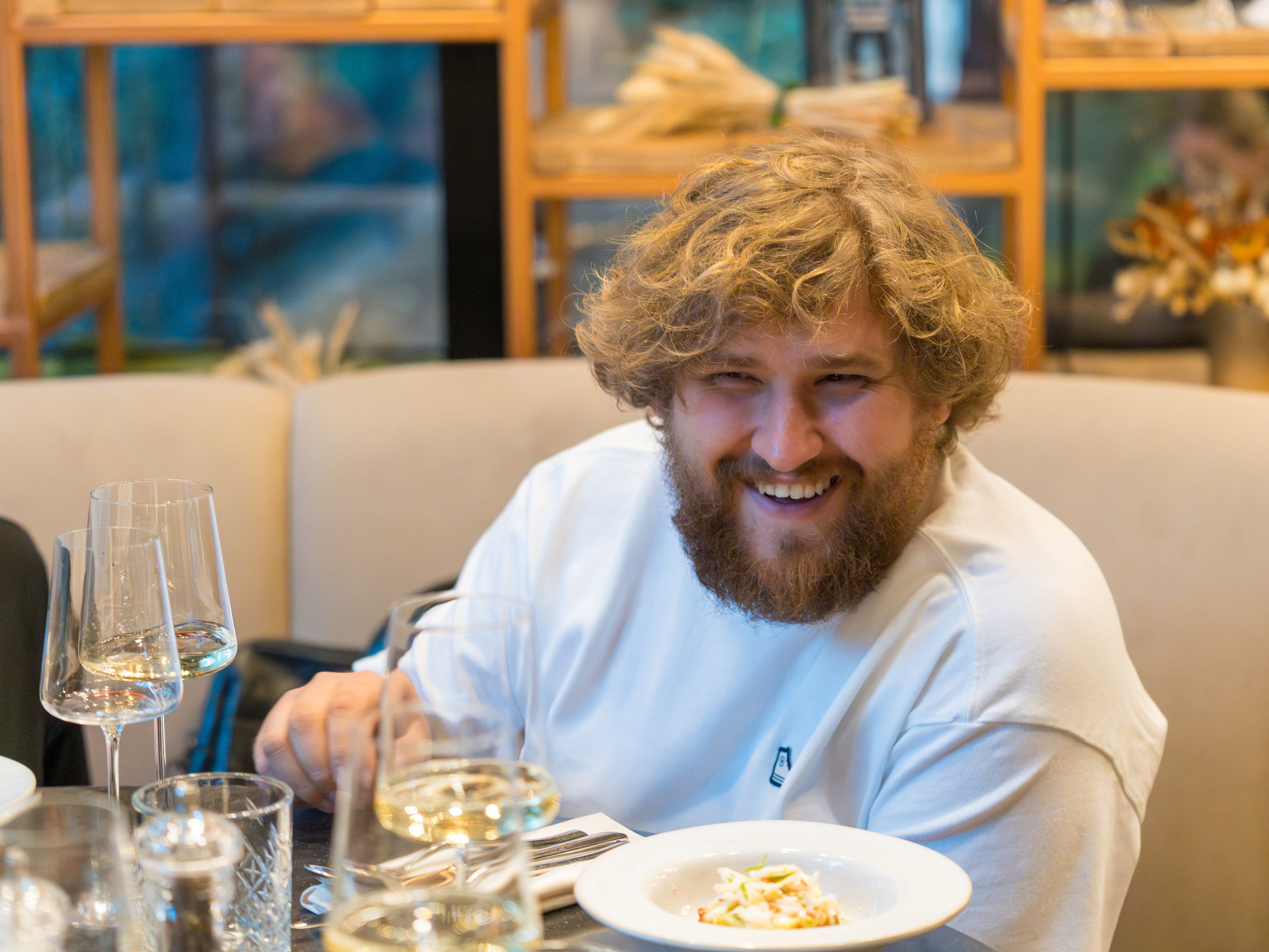 Гастрономический ужин «Лесная Италия» с Мирко Дзаго в ресторане RiverSide. Репортажный фотограф в Красной Поляне и Сочи Павлюченко Екатерина