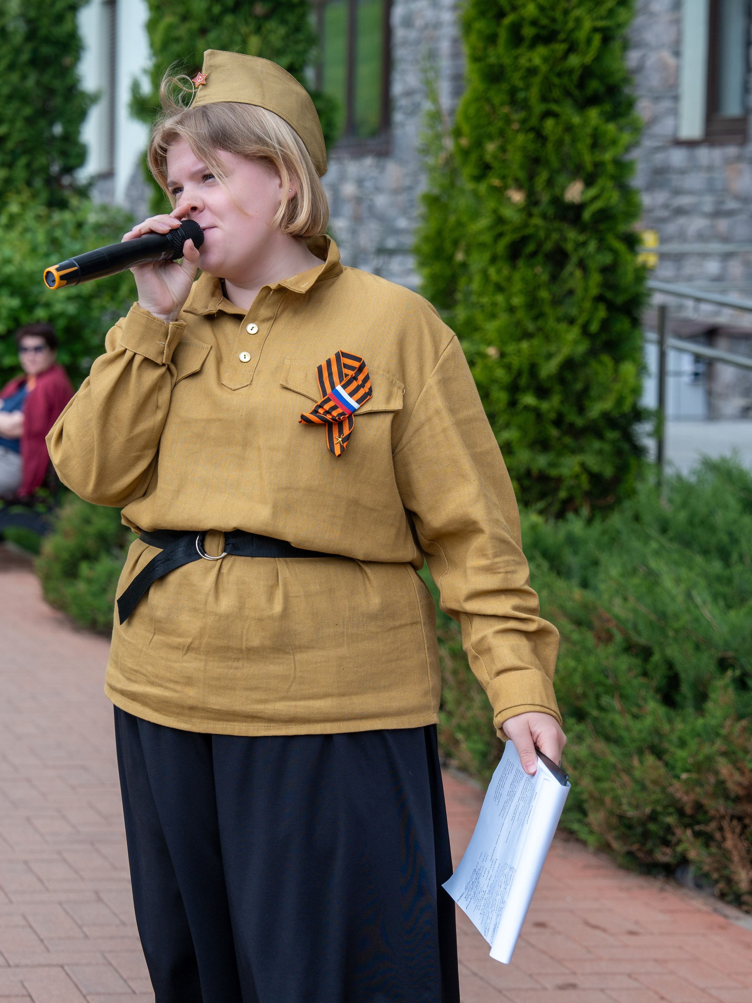 Шествие бессмертного полка 9 мая 2024 Rosa Springs. Репортажный фотограф в Красной Поляне и Сочи Павлюченко Екатерина