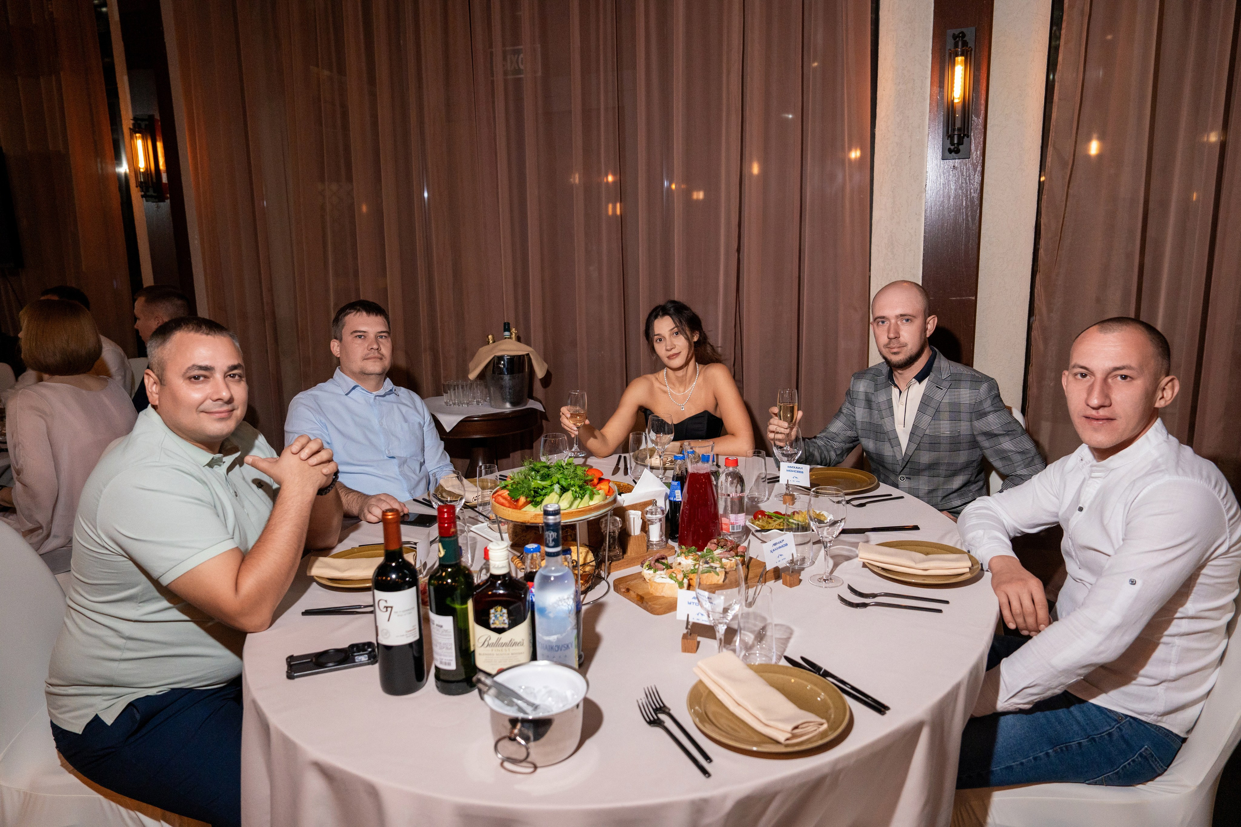 Гала-ужин для компании «Agregatka». Репортажный фотограф в Красной Поляне и Сочи Павлюченко Екатерина