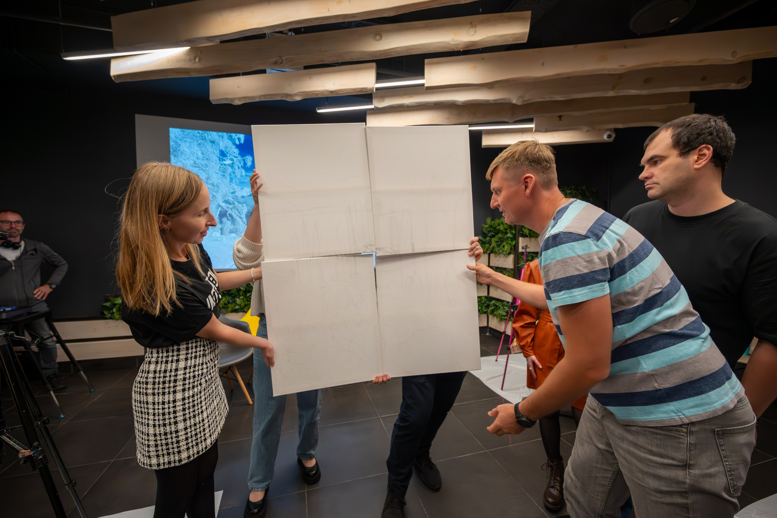 MICE мероприятие — мастер класс по акварели. Репортажный фотограф в Красной Поляне и Сочи Павлюченко Екатерина