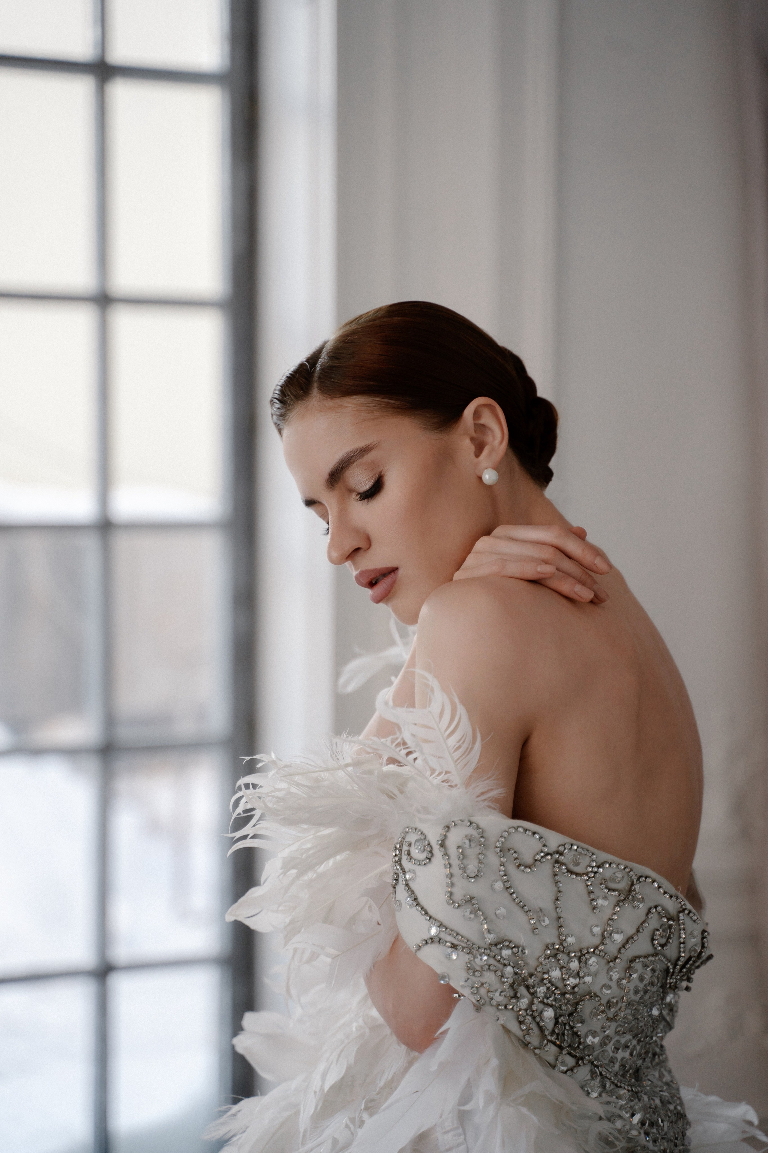 Белый лебедь. Портретный фотограф в Москве