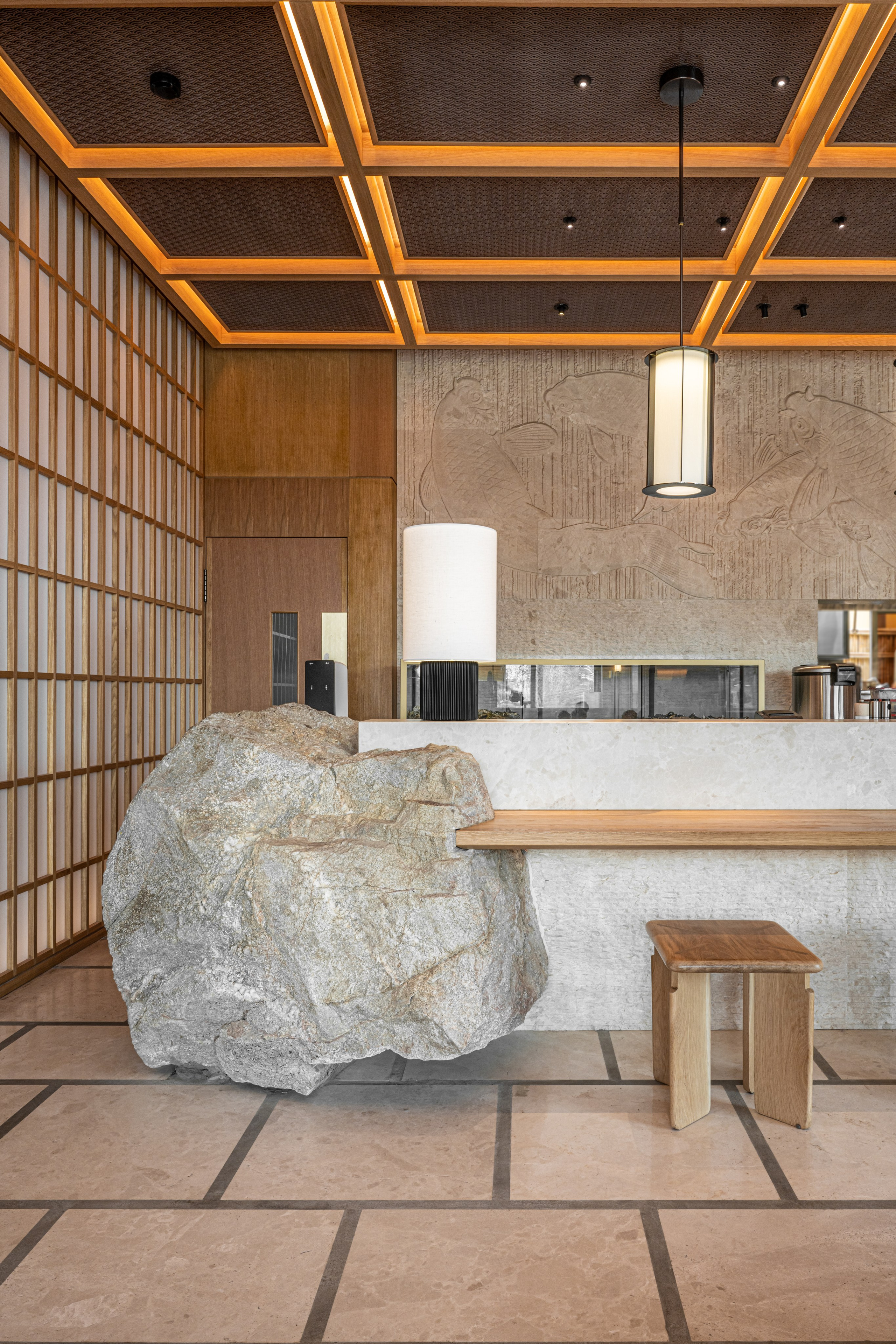 Рётэй — ресторан в японском саду. Интерьерный фотограф Краснодар Денис Педань