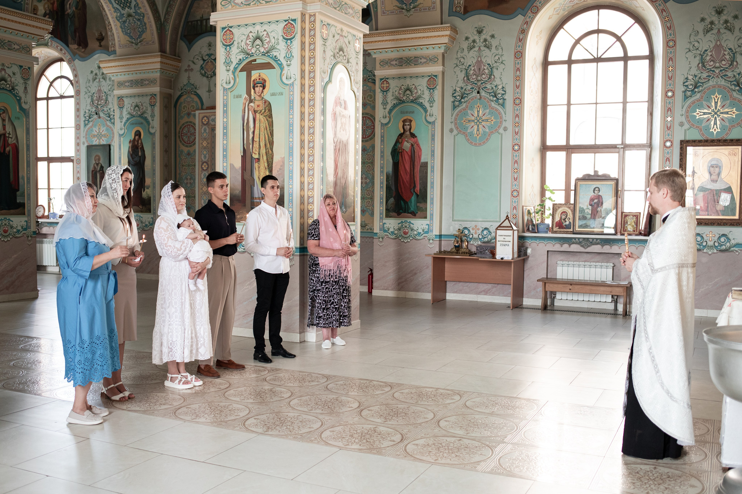 Крещение. Фотограф новорожденных, детский фотограф в г. Оренбурге Екатерина Козлова