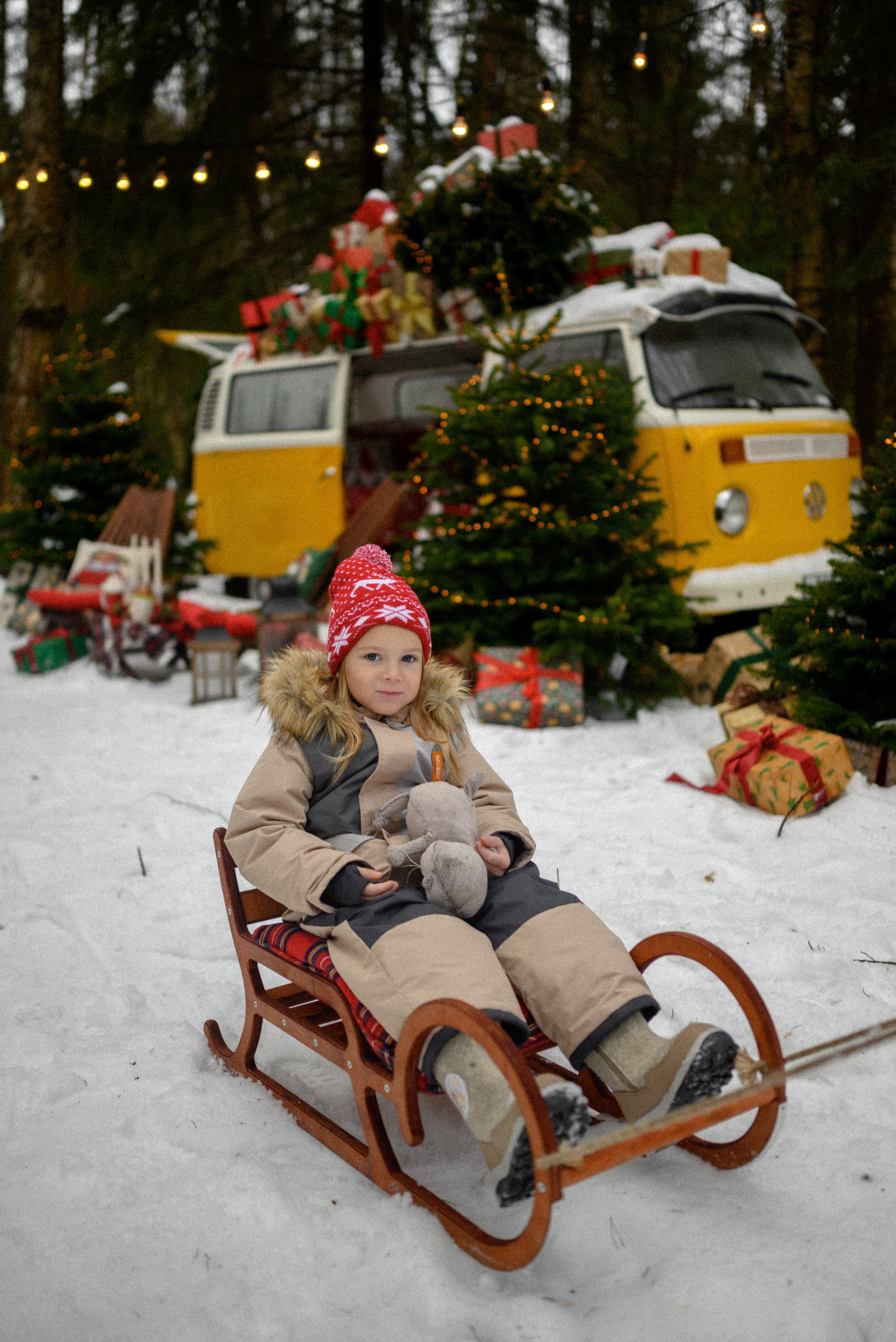 Новогоднее приключение. Семейный и детский фотограф в Москве Князева Диана