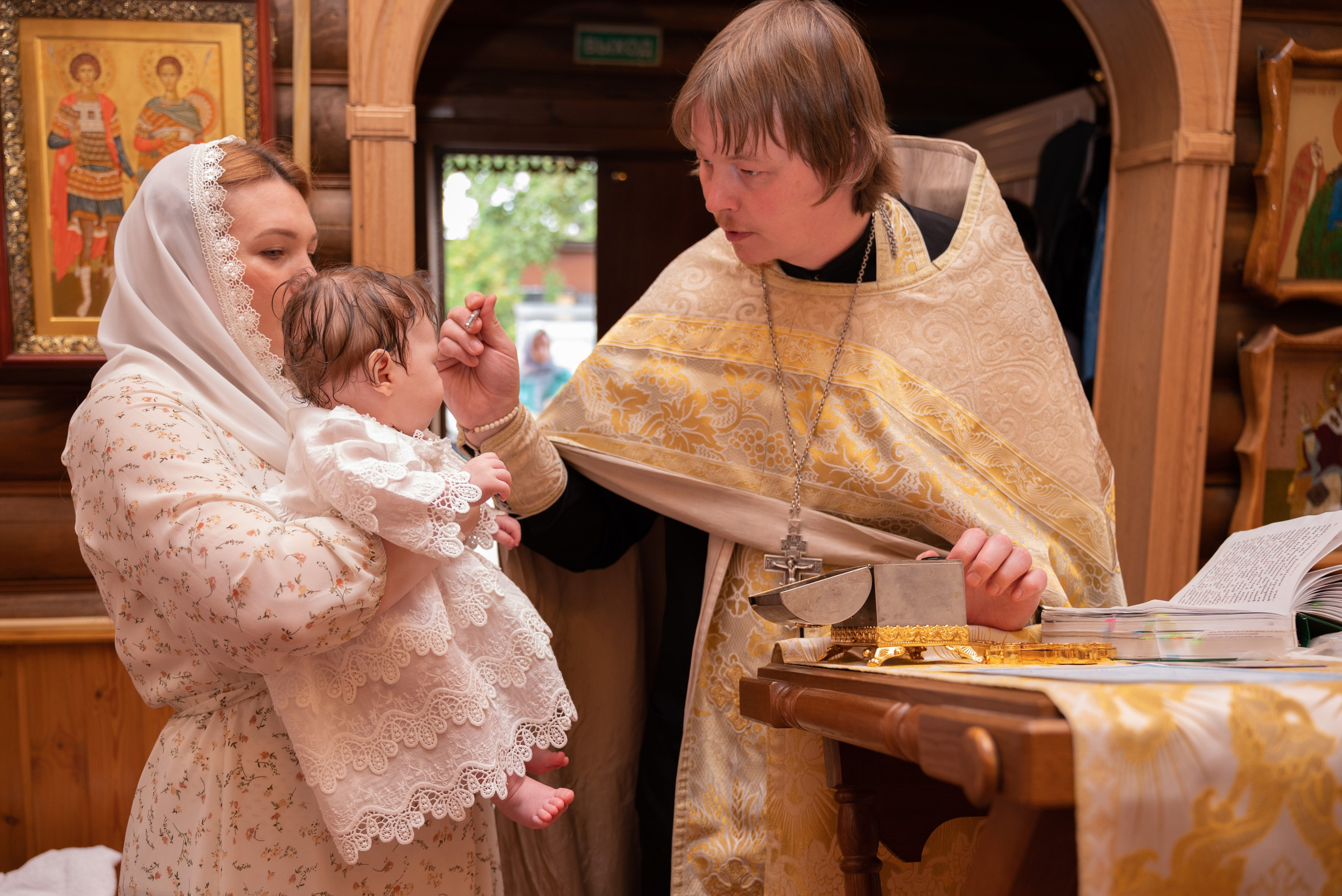 Таинство Крещения. Фотограф в Химках, Сходни и Зеленограде Изюмцева Татьяна