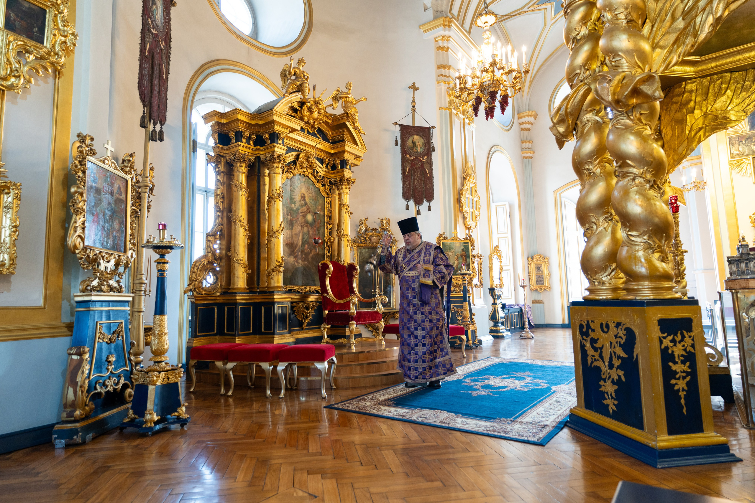 Неделя 3-я Великого поста, Крестопоклонная. НИКОЛО-БОГОЯВЛЕНСКИЙ МОРСКОЙ СОБОР