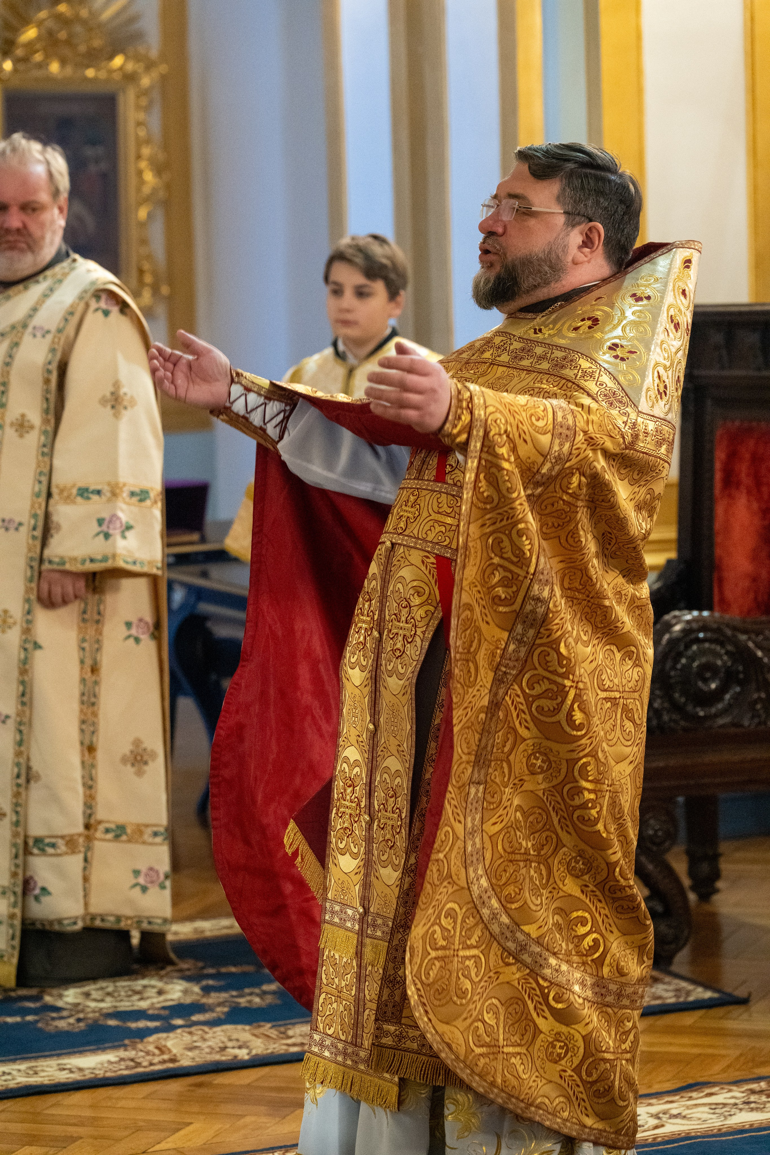 Неделя 30-я по Пятидесятнице, пред Рождеством Христовым, святых отец. Предпразднство Рождества Христова. Вмц. Анастасии Узорешительницы. НИКОЛО-БОГОЯВЛЕНСКИЙ МОРСКОЙ СОБОР