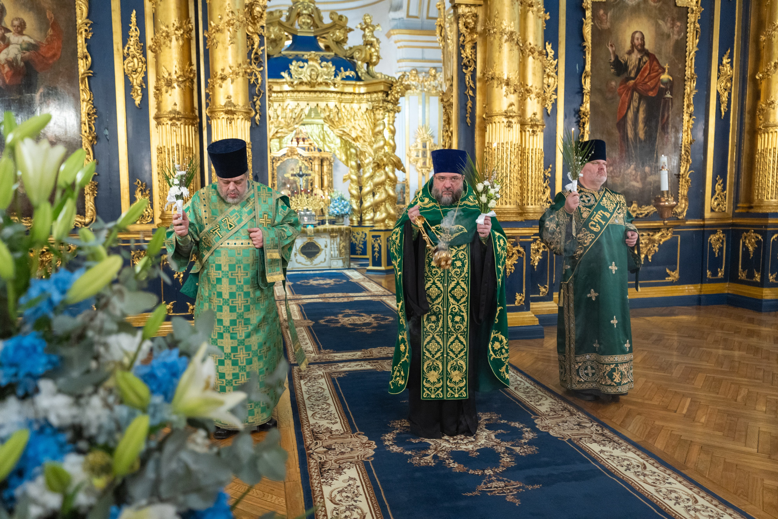 Суббота 6-й седмицы, ваий. Лазарева суббота. Воскрешение прав. Лазаря. НИКОЛО-БОГОЯВЛЕНСКИЙ МОРСКОЙ СОБОР